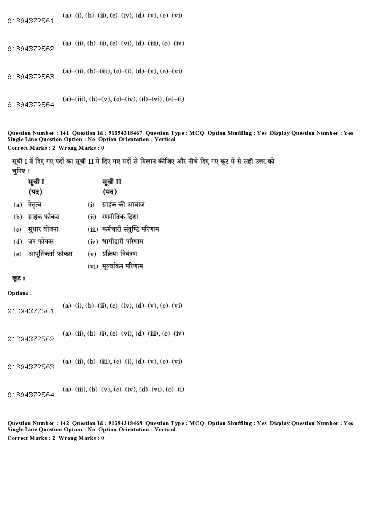 UGC NET Home Science Question Paper December 2018 144