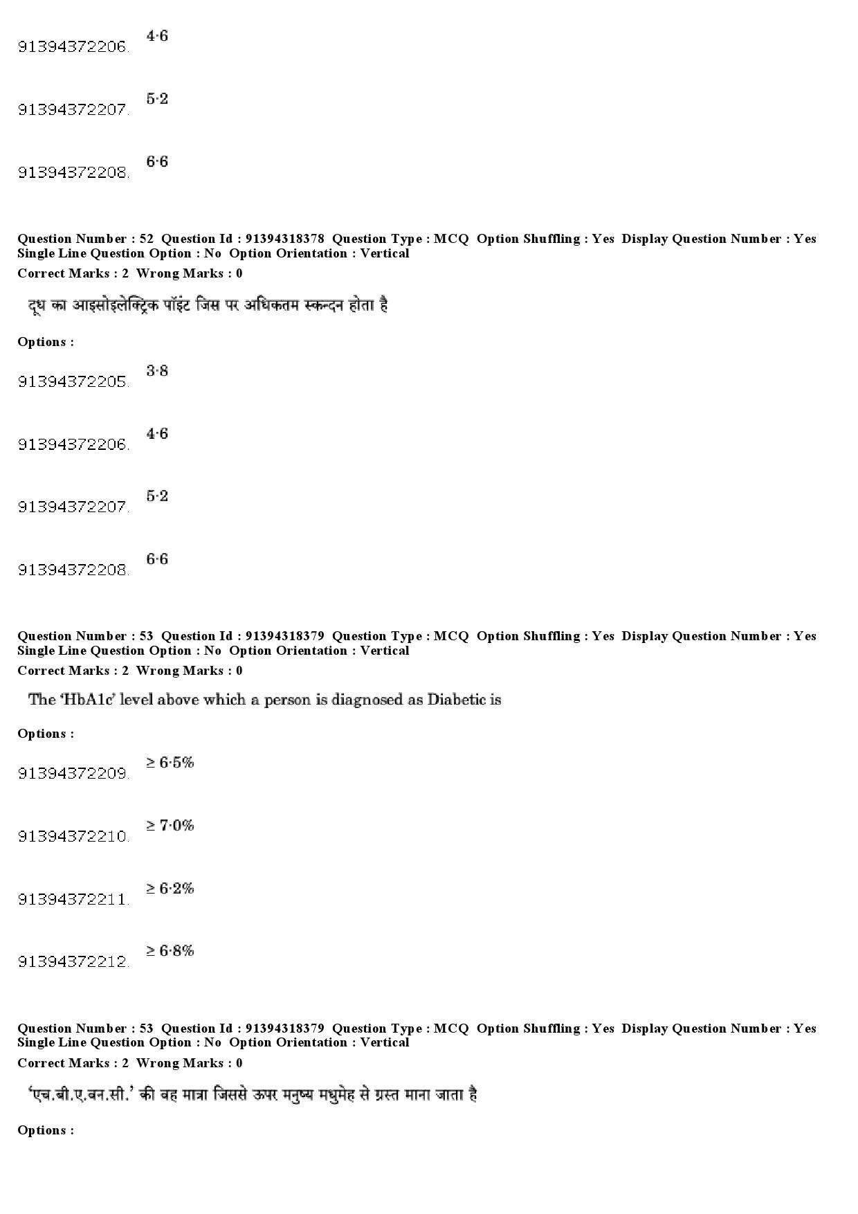 UGC NET Home Science Question Paper December 2018 46