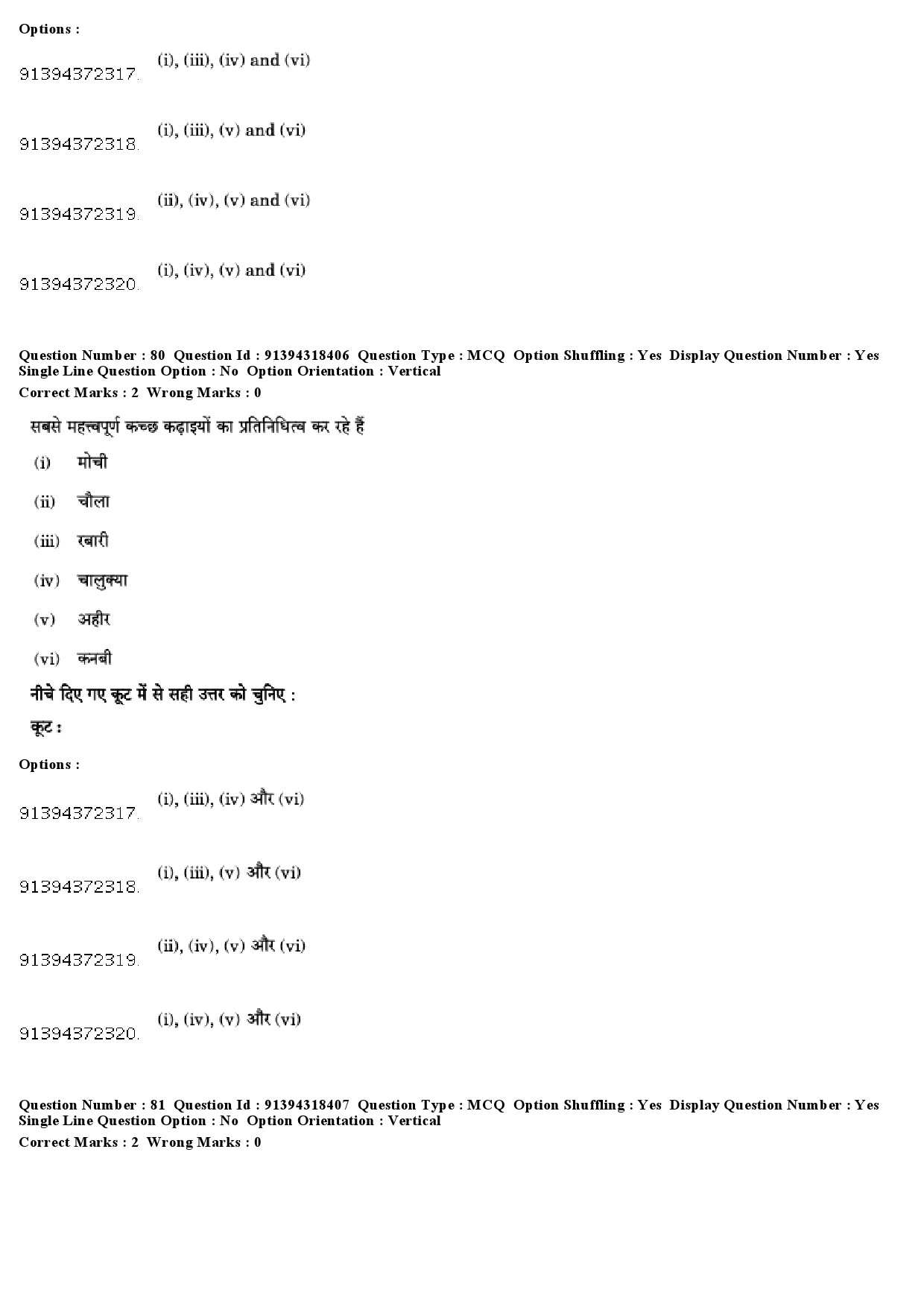 UGC NET Home Science Question Paper December 2018 73