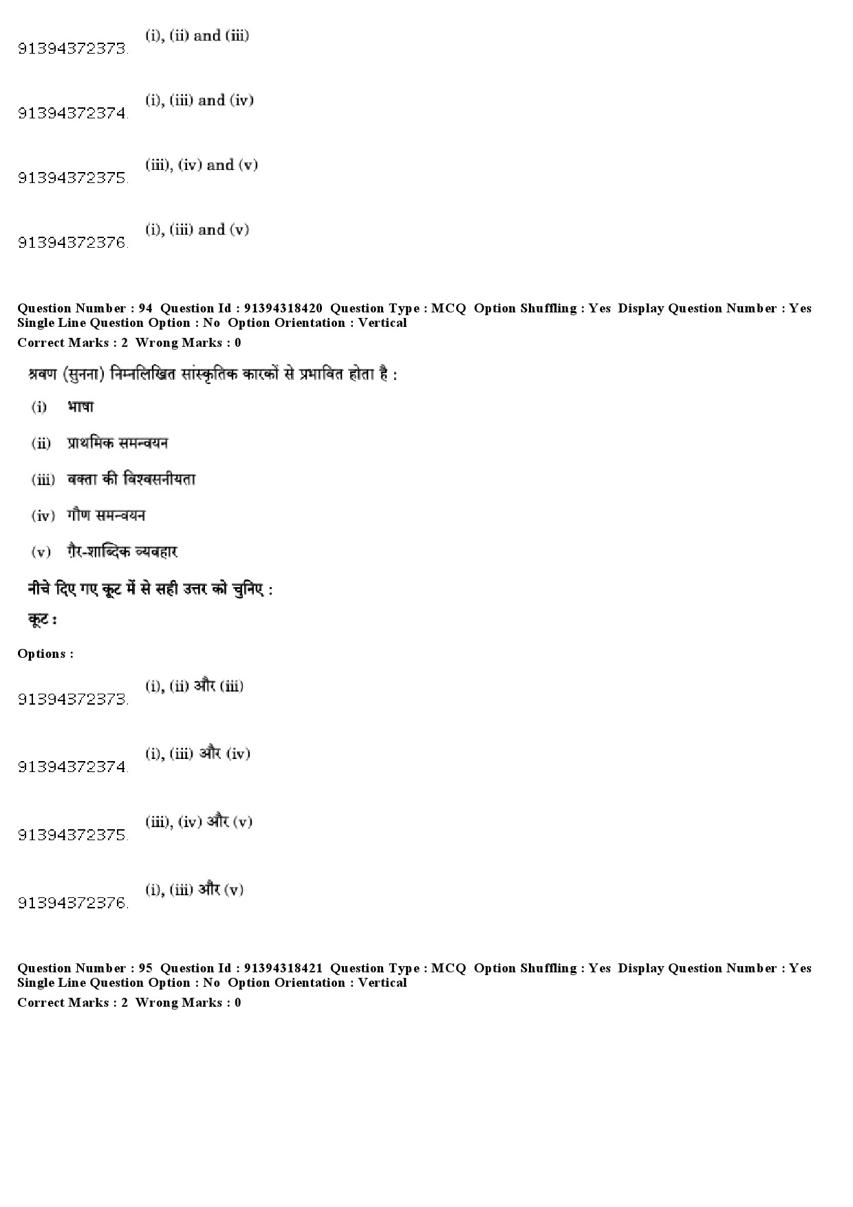 UGC NET Home Science Question Paper December 2018 90