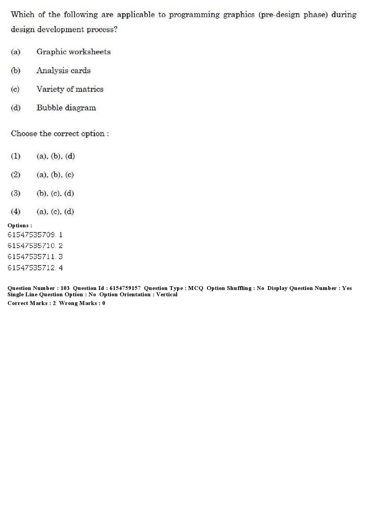 UGC NET Home Science Question Paper December 2019 103