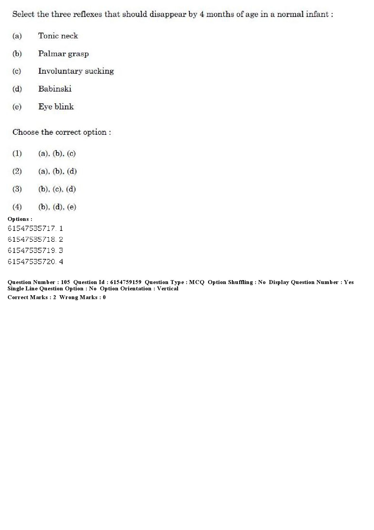 UGC NET Home Science Question Paper December 2019 106