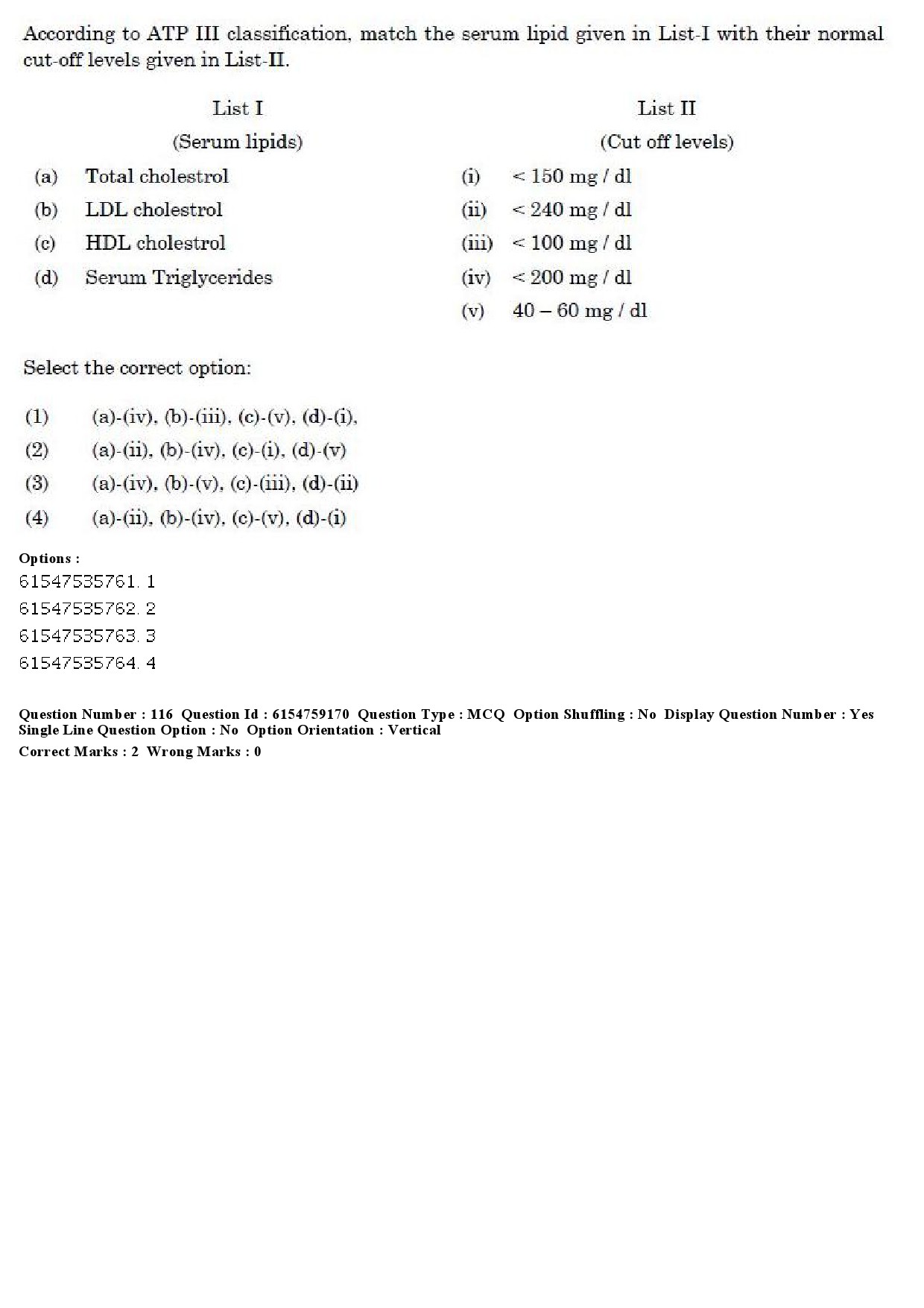 UGC NET Home Science Question Paper December 2019 126