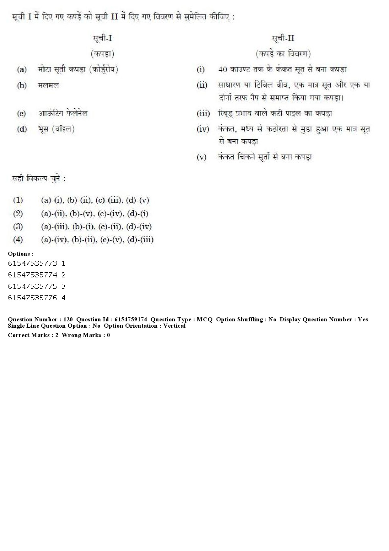 UGC NET Home Science Question Paper December 2019 133