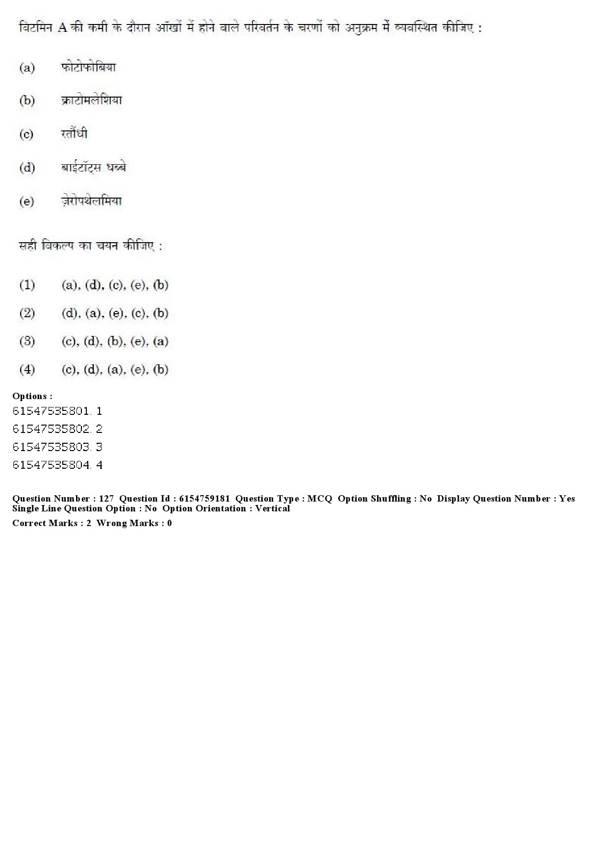 UGC NET Home Science Question Paper December 2019 147