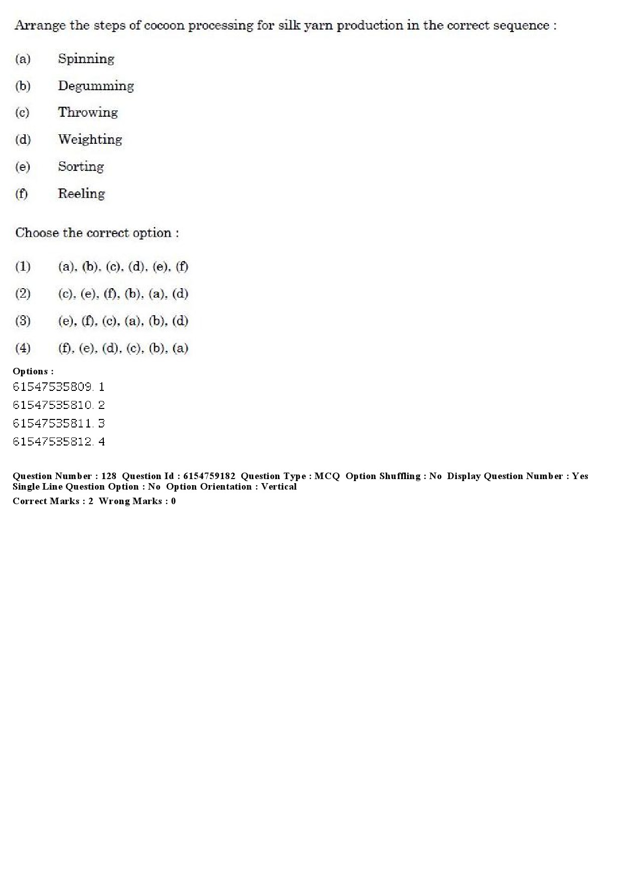 UGC NET Home Science Question Paper December 2019 150