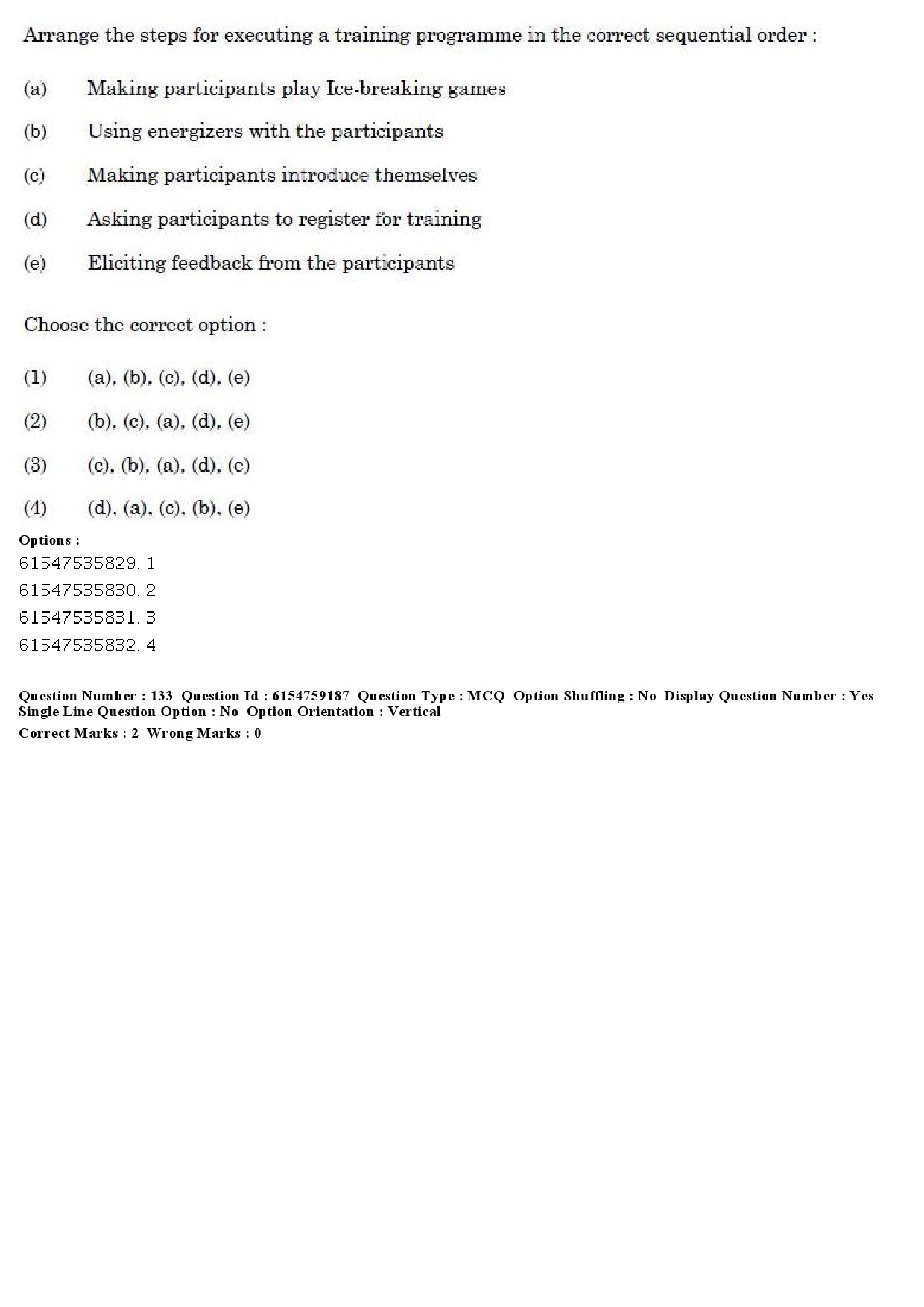 UGC NET Home Science Question Paper December 2019 160