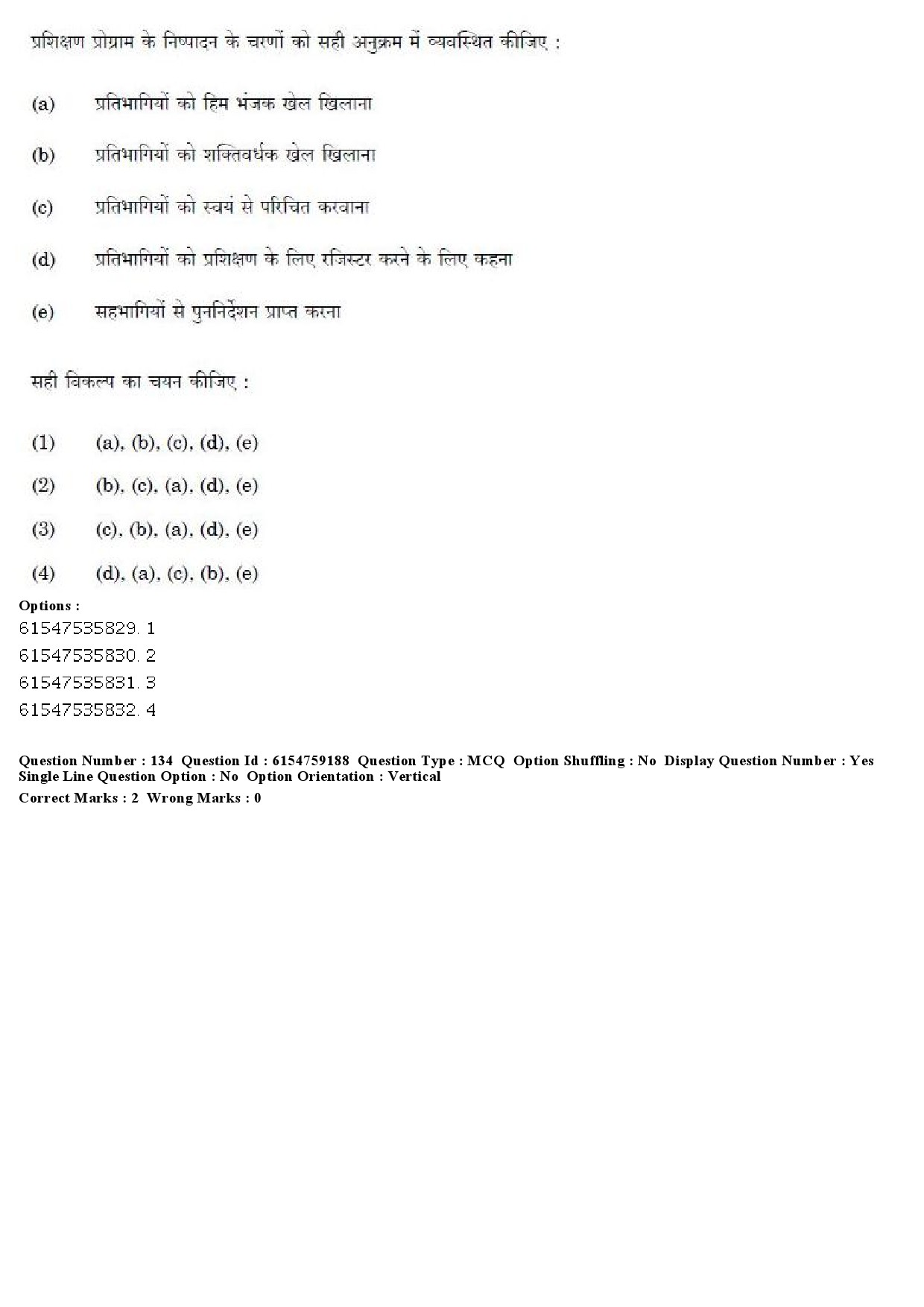 UGC NET Home Science Question Paper December 2019 161