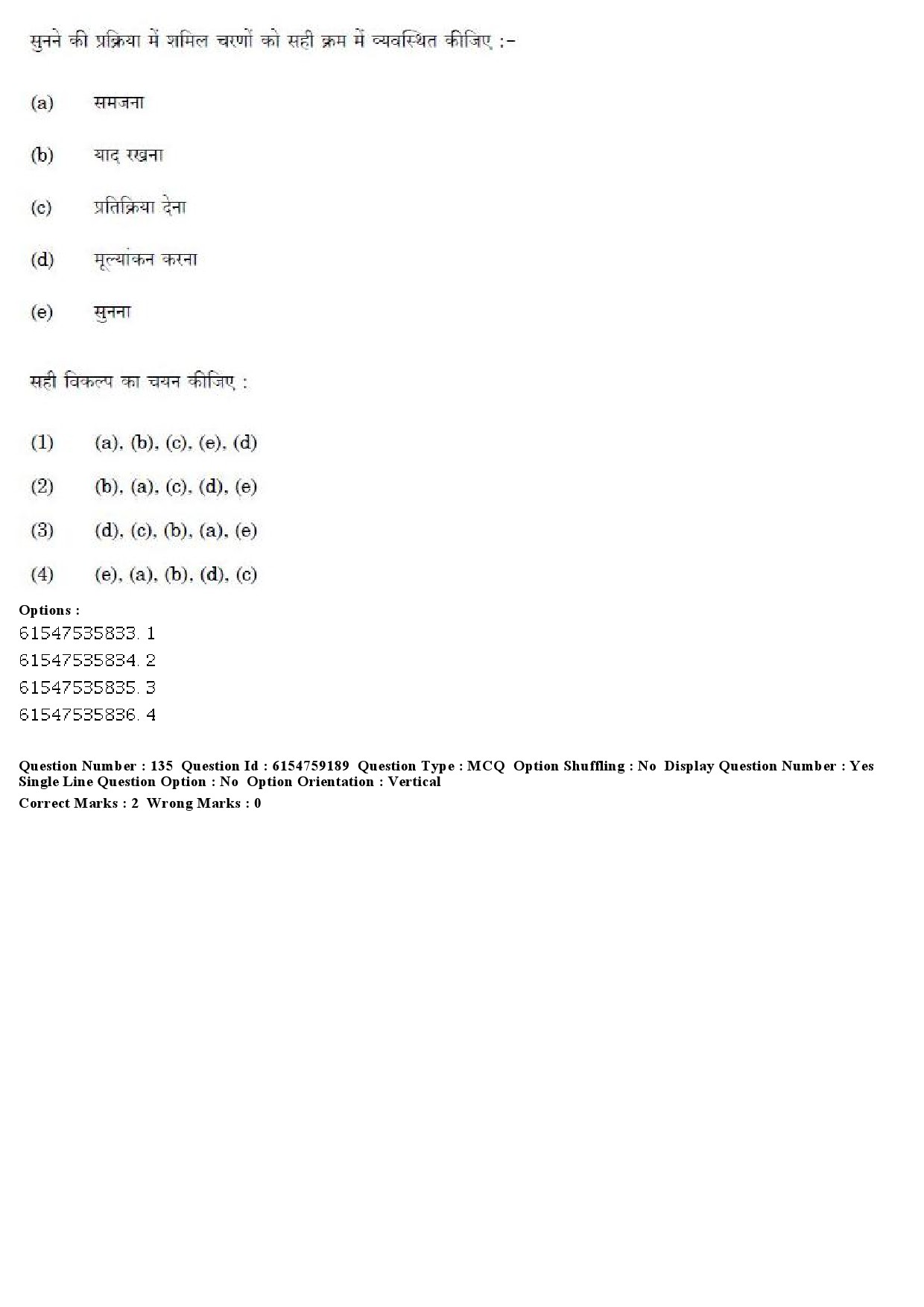 UGC NET Home Science Question Paper December 2019 163