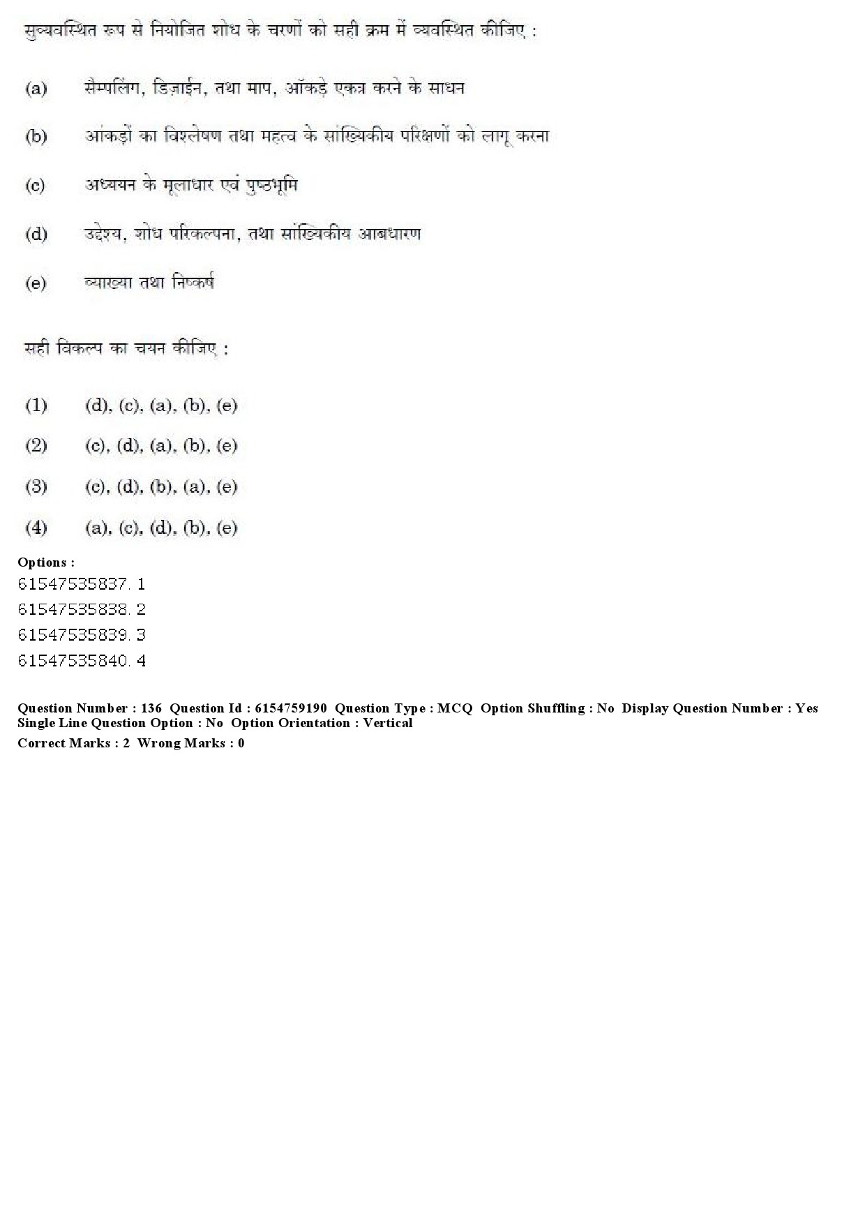 UGC NET Home Science Question Paper December 2019 165