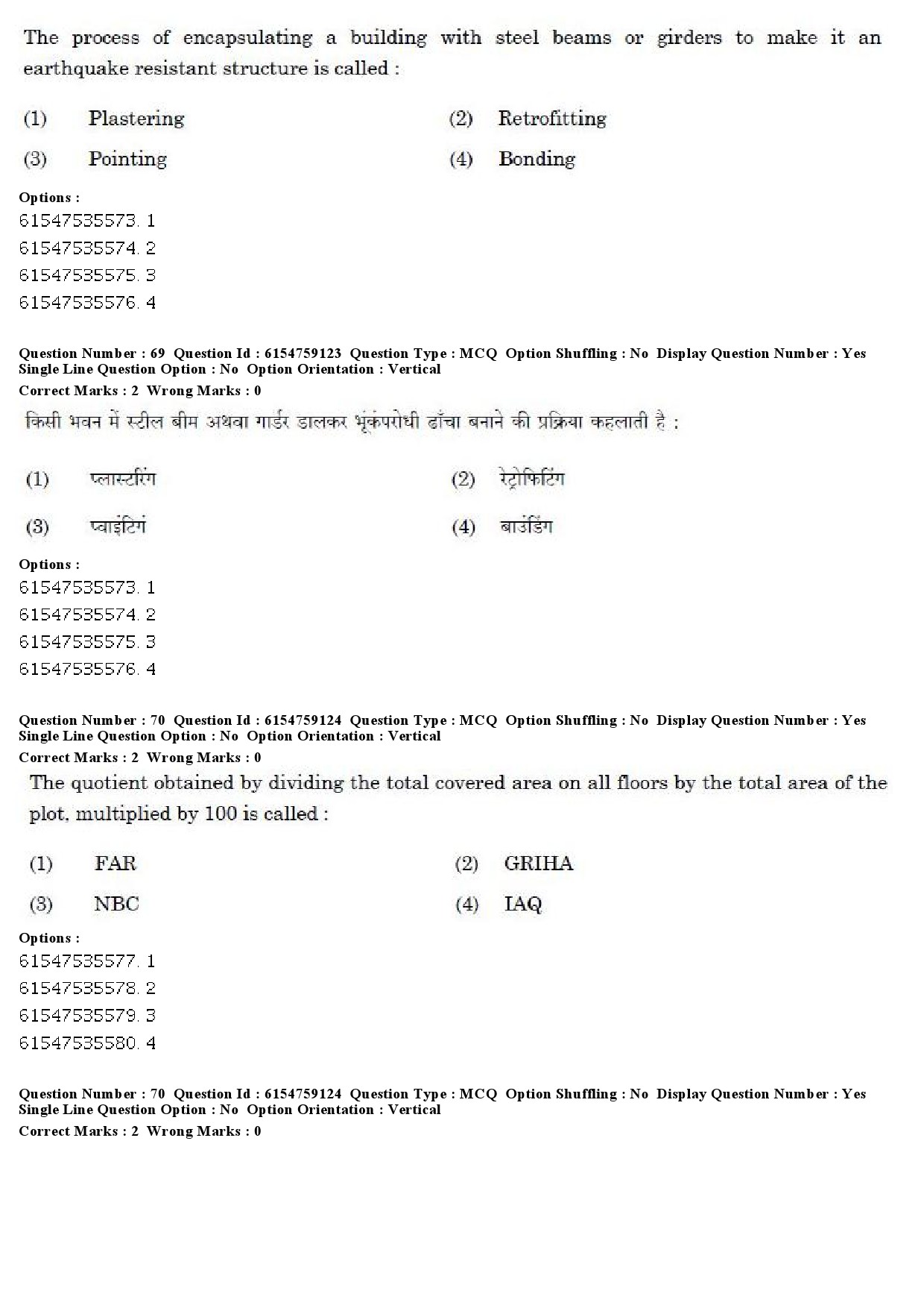 UGC NET Home Science Question Paper December 2019 65