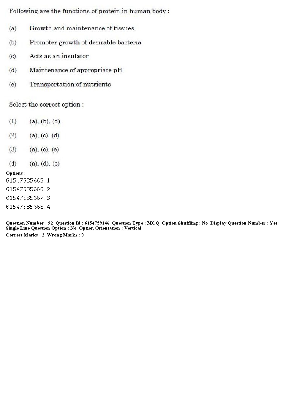 UGC NET Home Science Question Paper December 2019 81