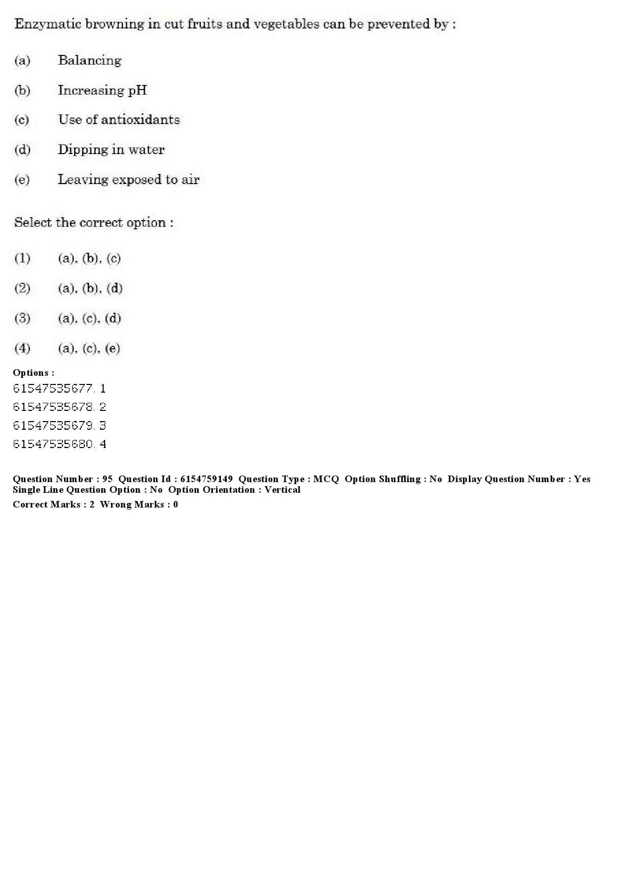 UGC NET Home Science Question Paper December 2019 87