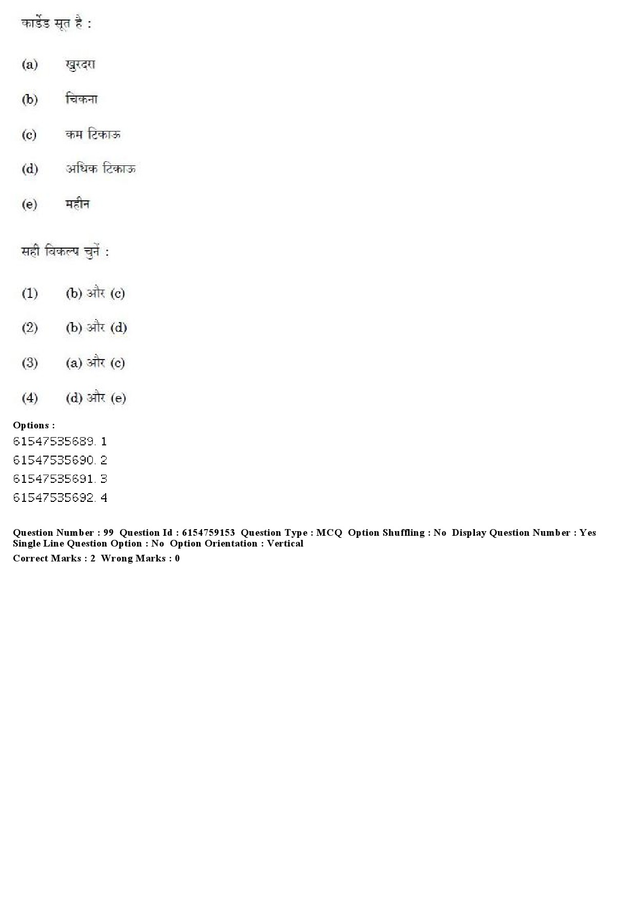 UGC NET Home Science Question Paper December 2019 94