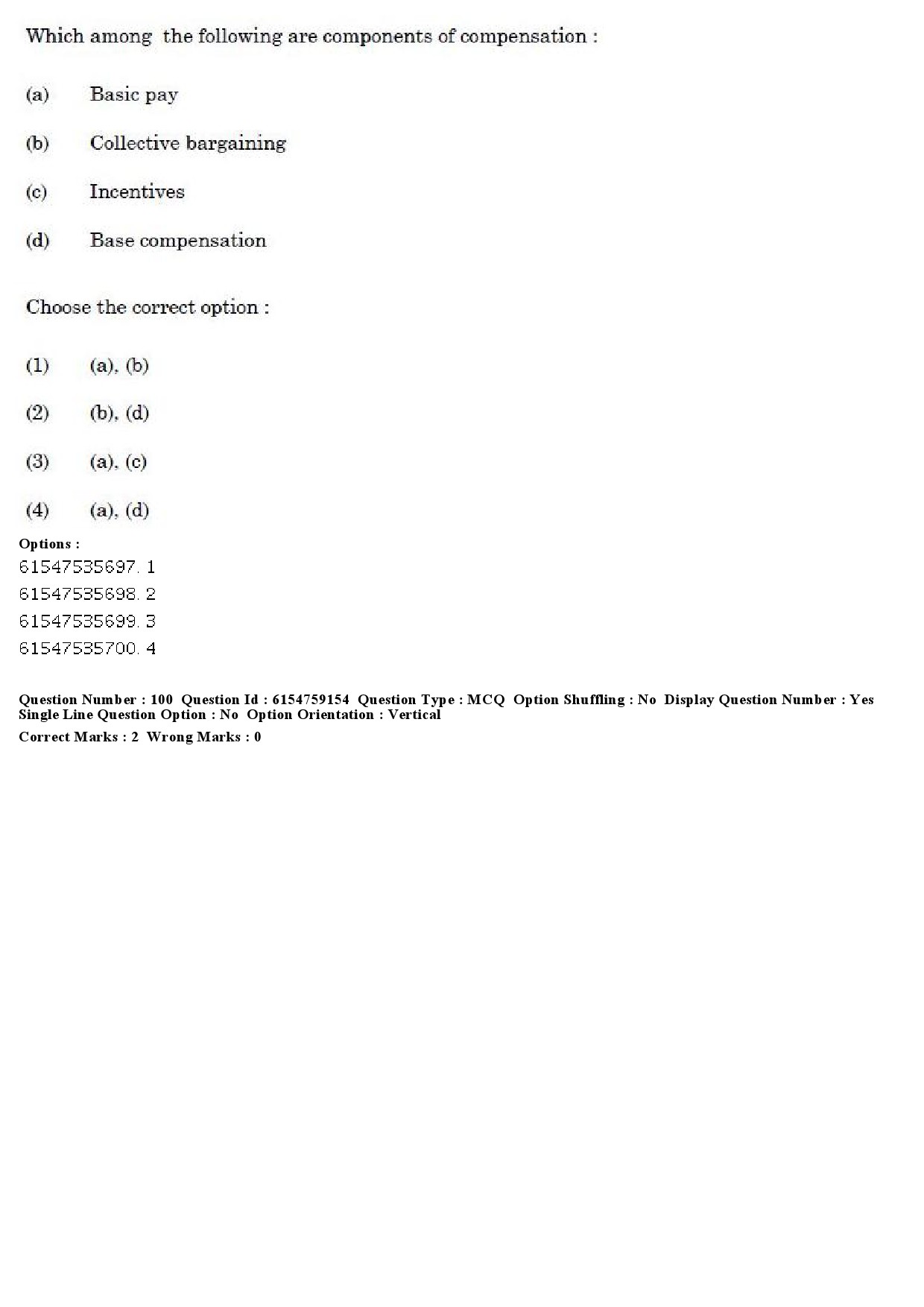 UGC NET Home Science Question Paper December 2019 97