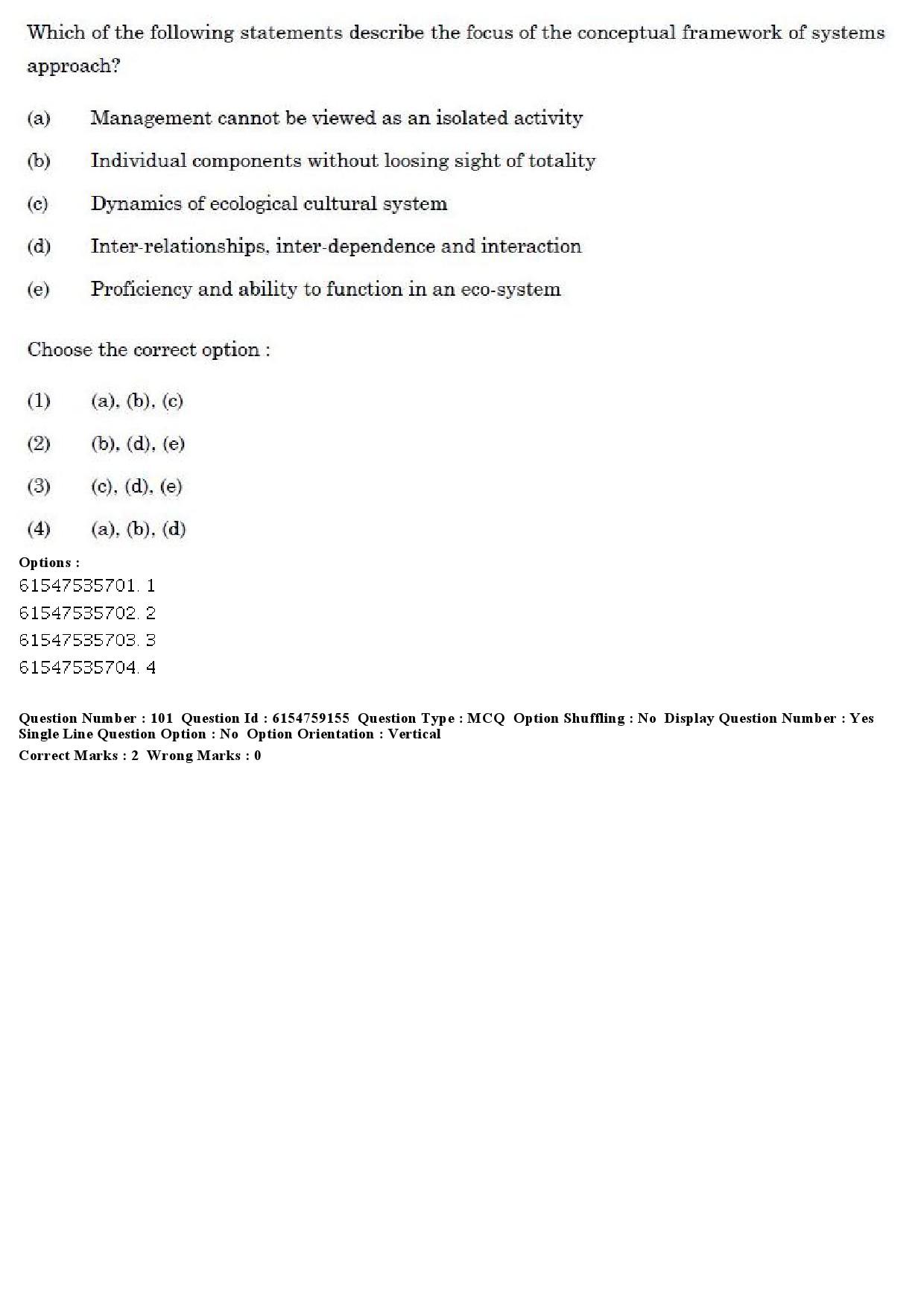 UGC NET Home Science Question Paper December 2019 99