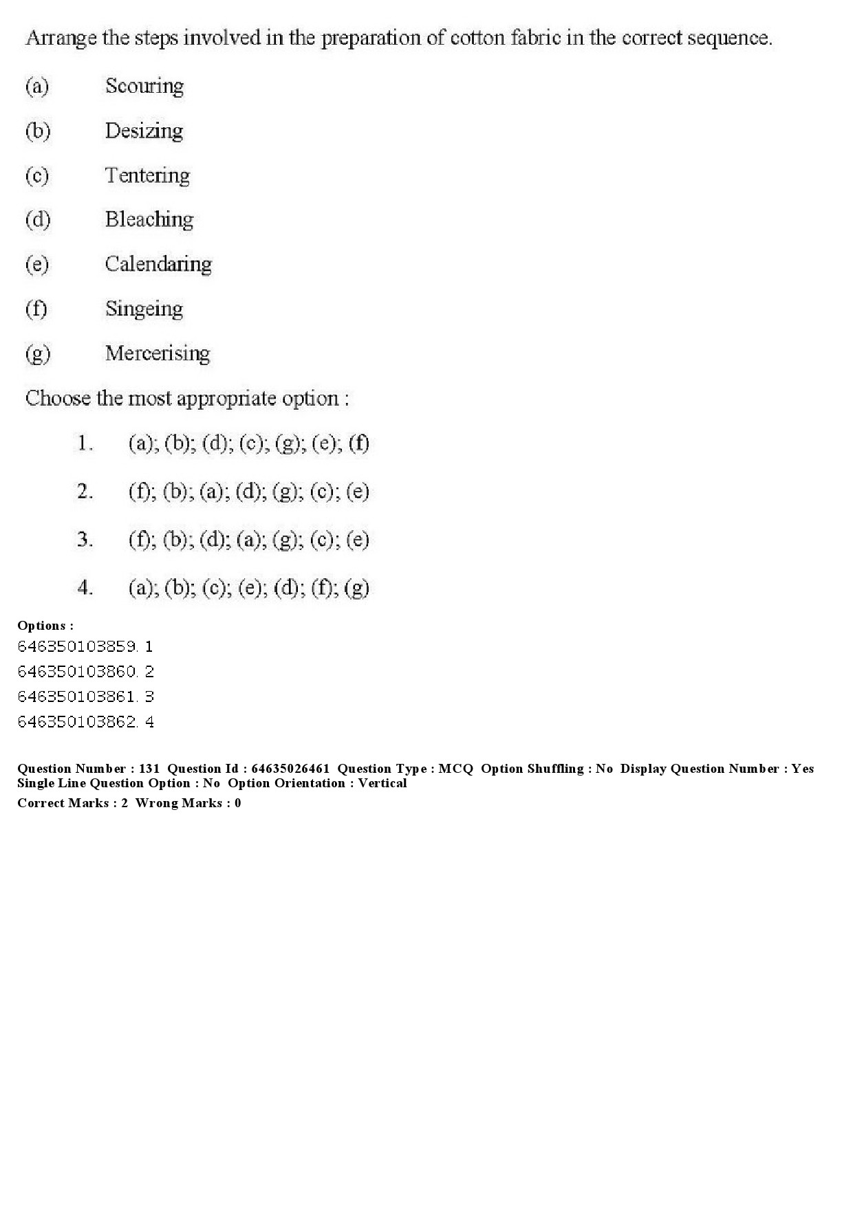 UGC NET Home Science Question Paper June 2019 140