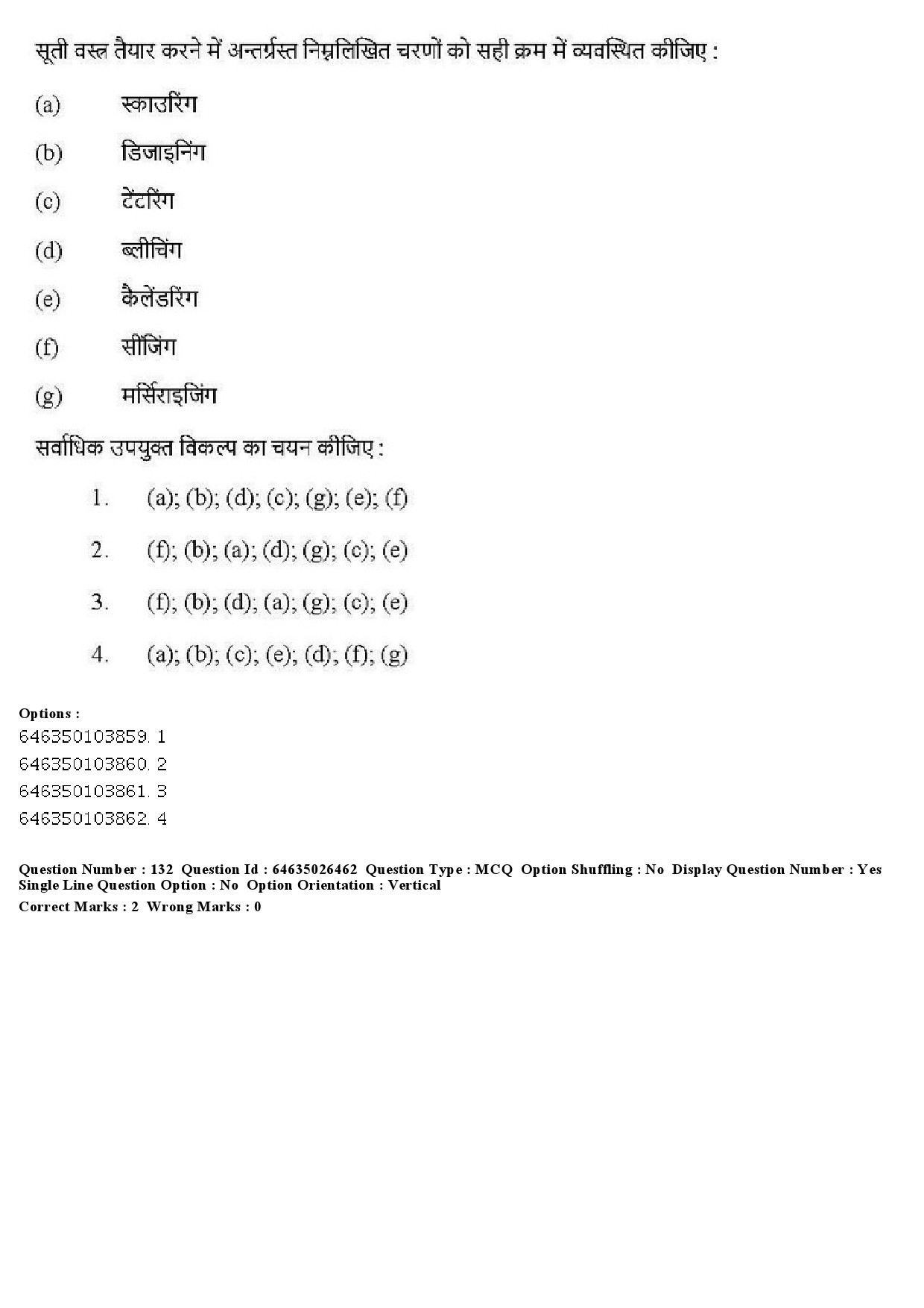 UGC NET Home Science Question Paper June 2019 141