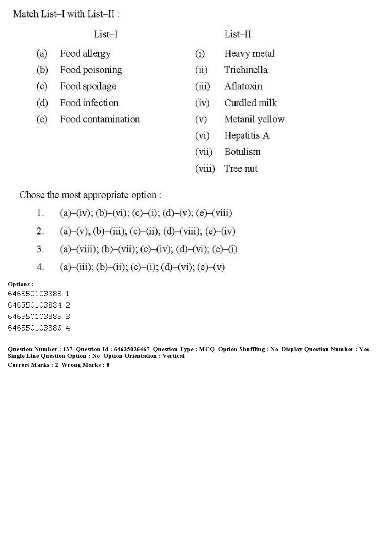 UGC NET Home Science Question Paper June 2019 152