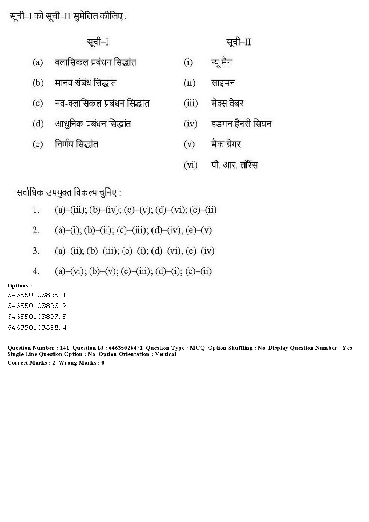 UGC NET Home Science Question Paper June 2019 159