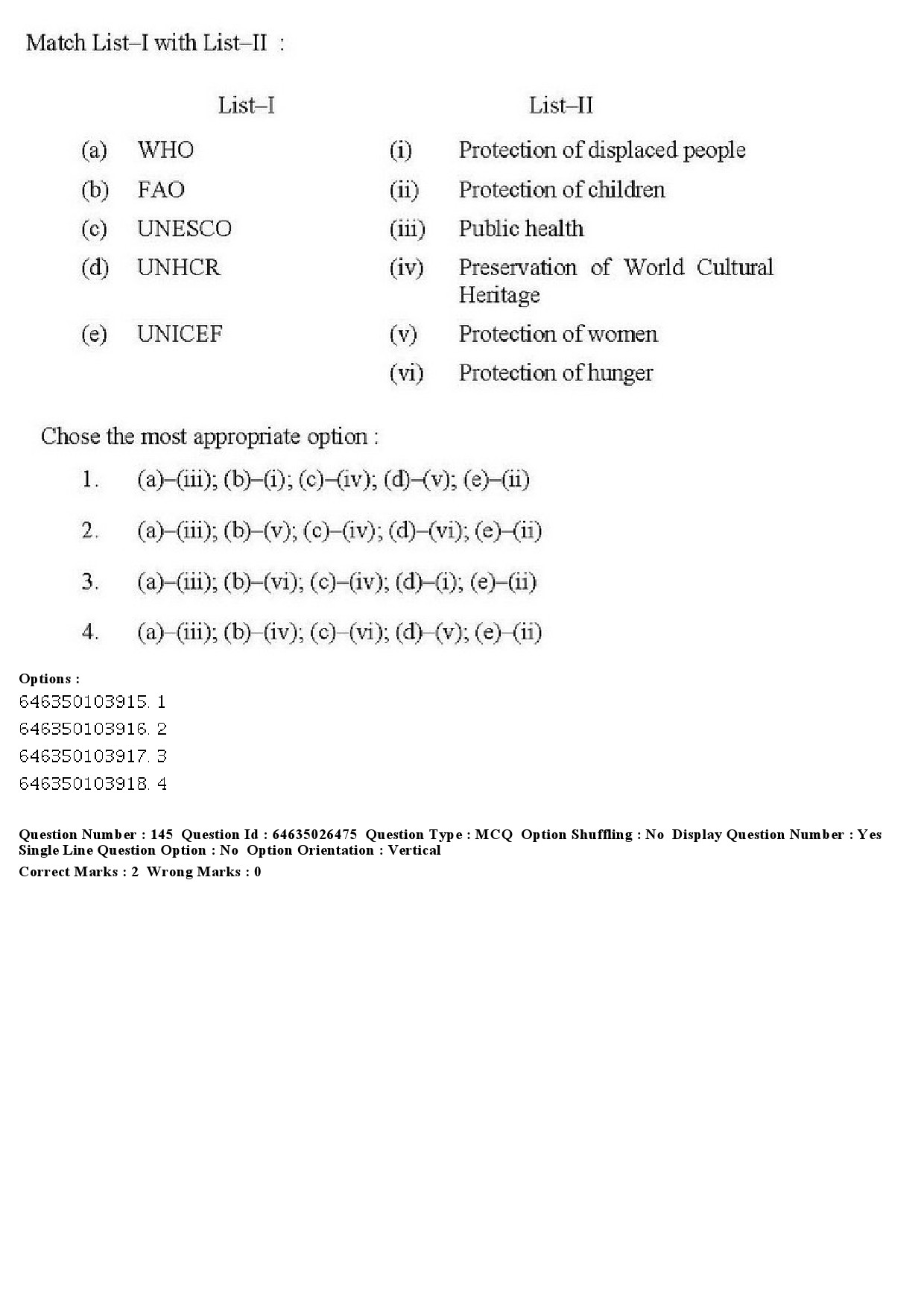 UGC NET Home Science Question Paper June 2019 168