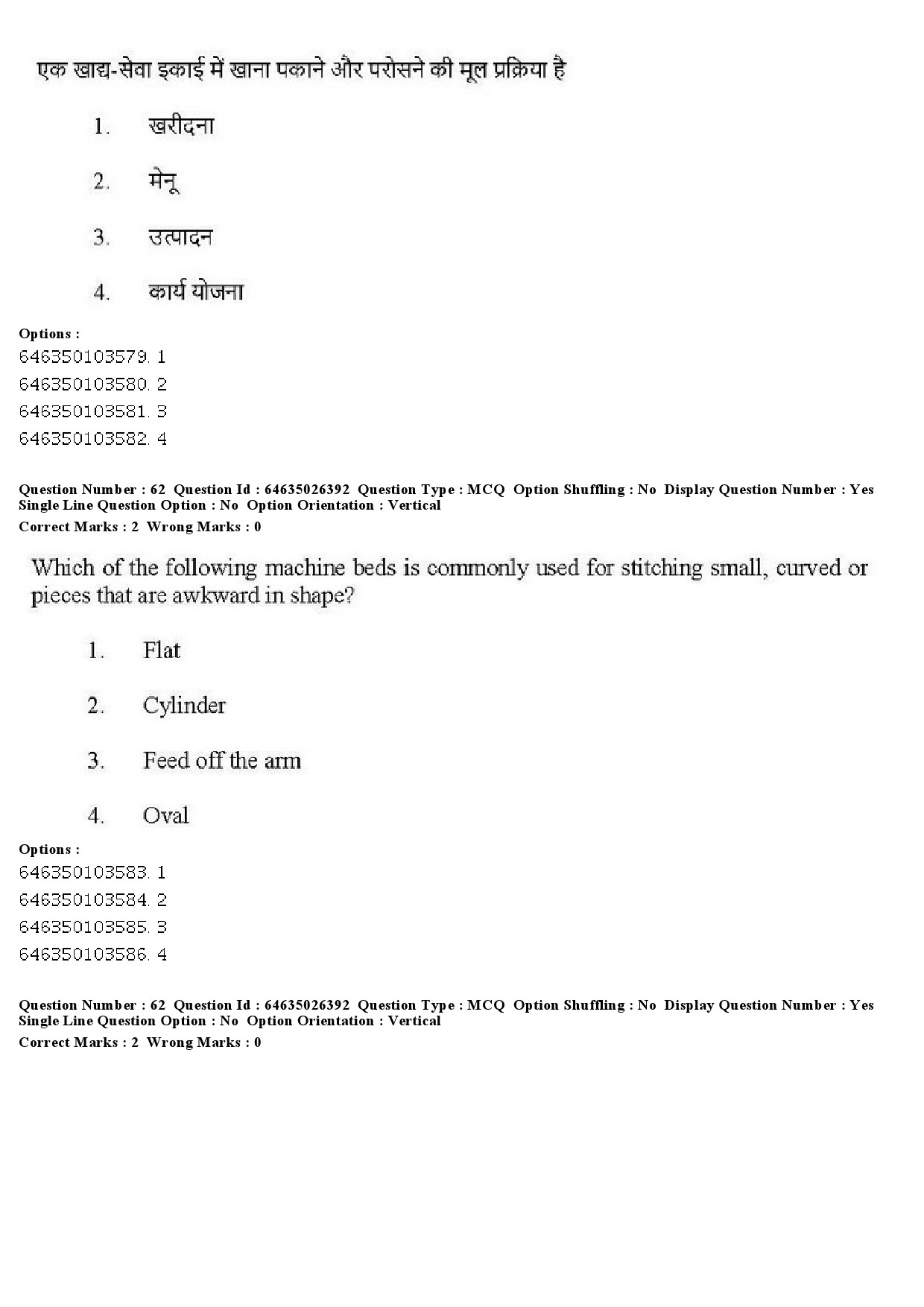 UGC NET Home Science Question Paper June 2019 51