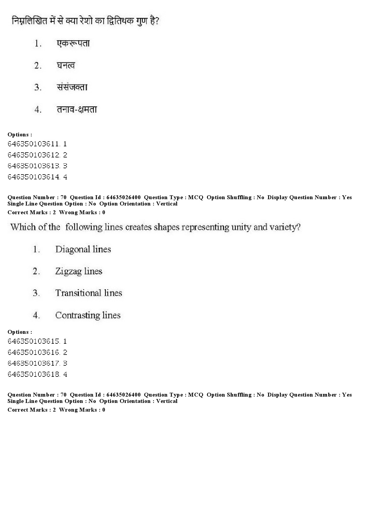 UGC NET Home Science Question Paper June 2019 59