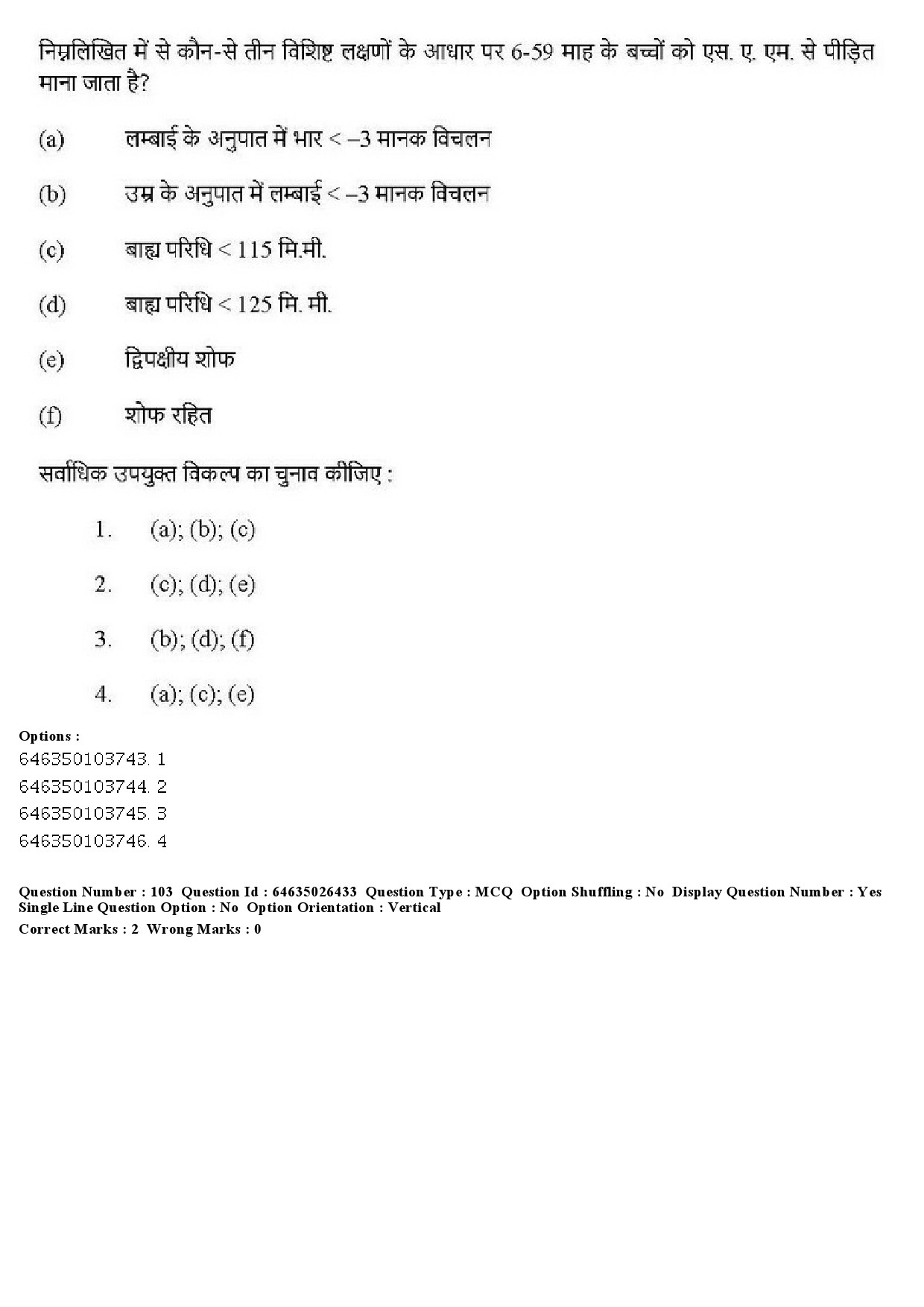 UGC NET Home Science Question Paper June 2019 94