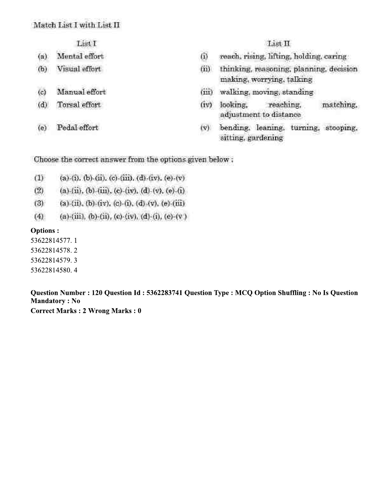 UGC NET Home Science Question Paper September 2020 116