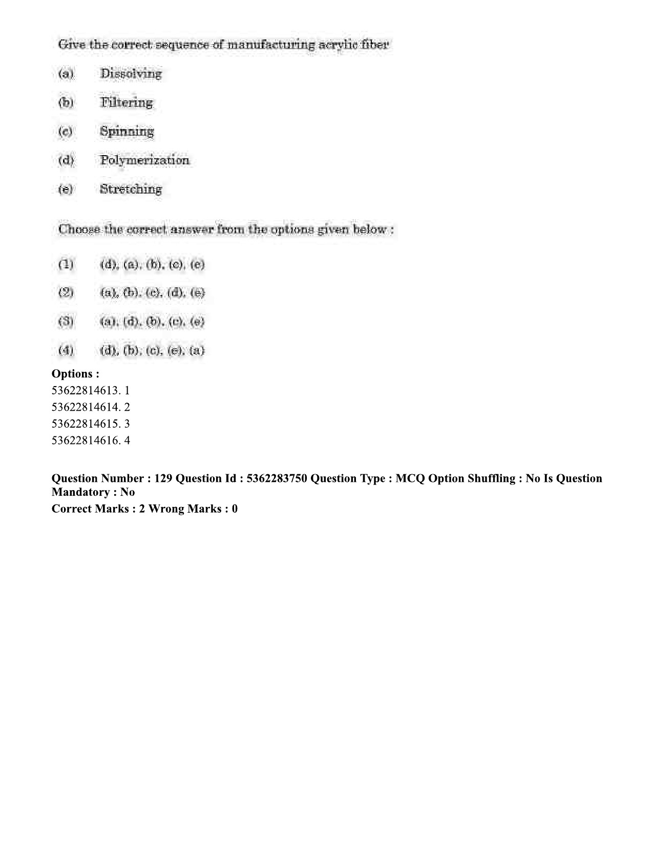 UGC NET Home Science Question Paper September 2020 134