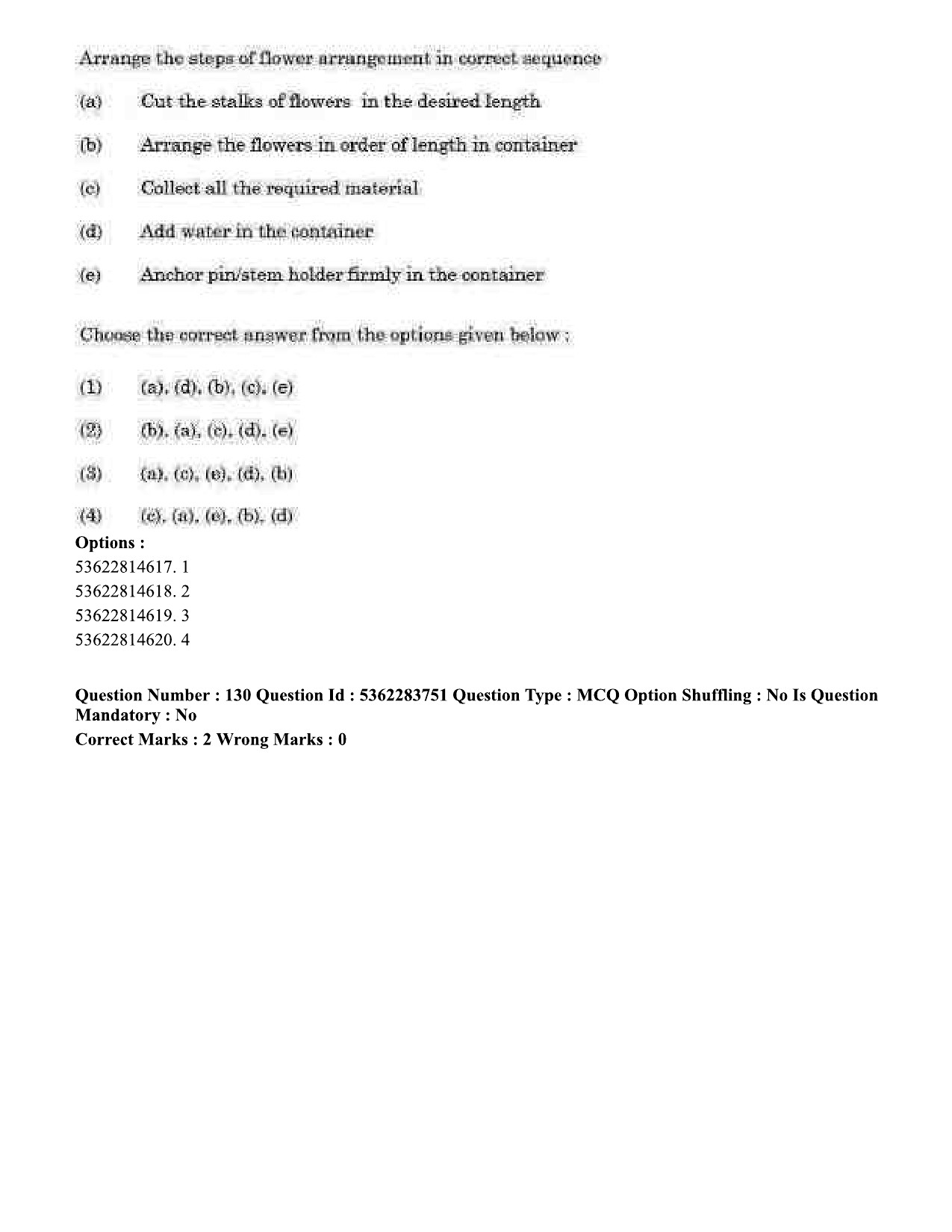 UGC NET Home Science Question Paper September 2020 136