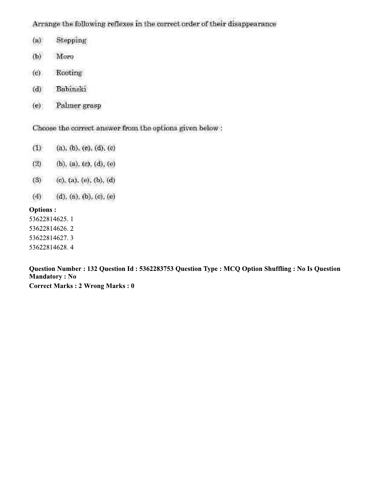 UGC NET Home Science Question Paper September 2020 140