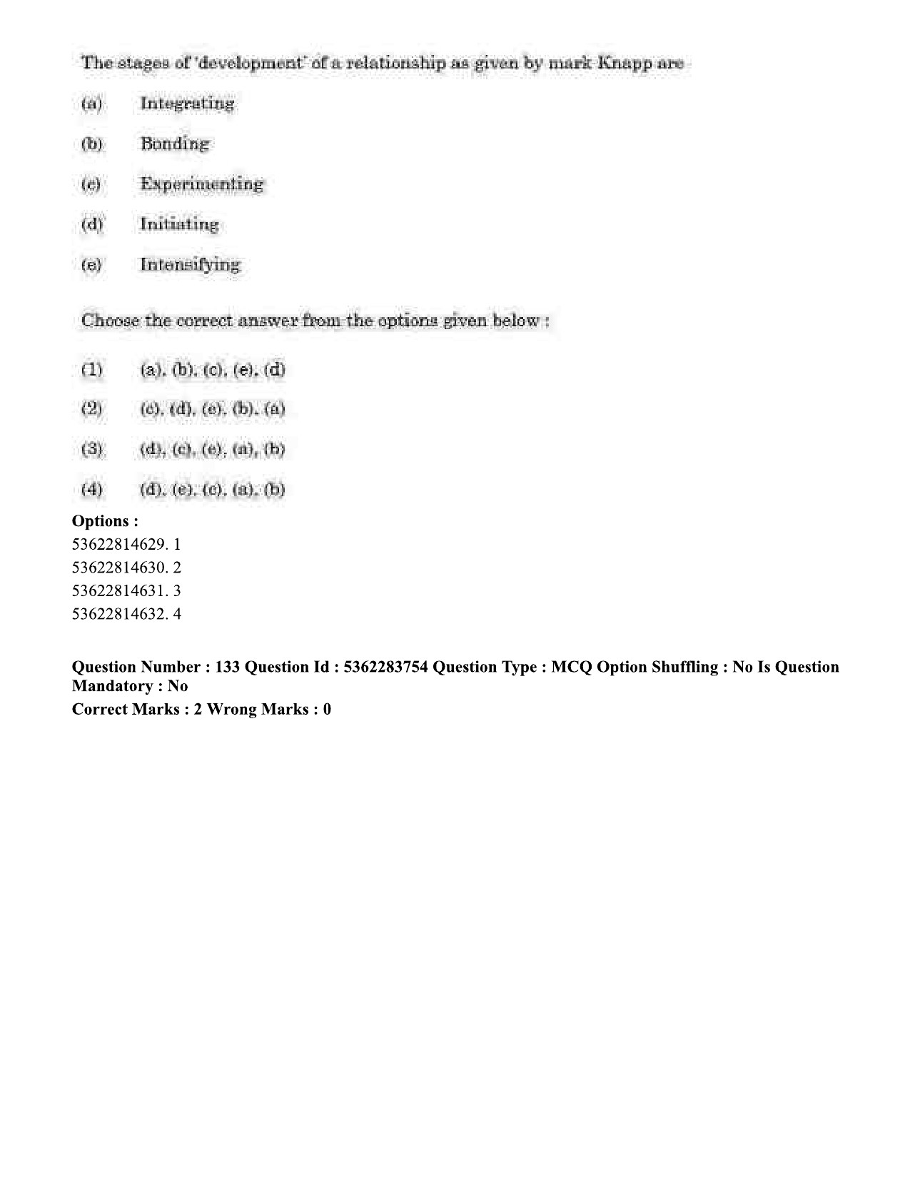 UGC NET Home Science Question Paper September 2020 142