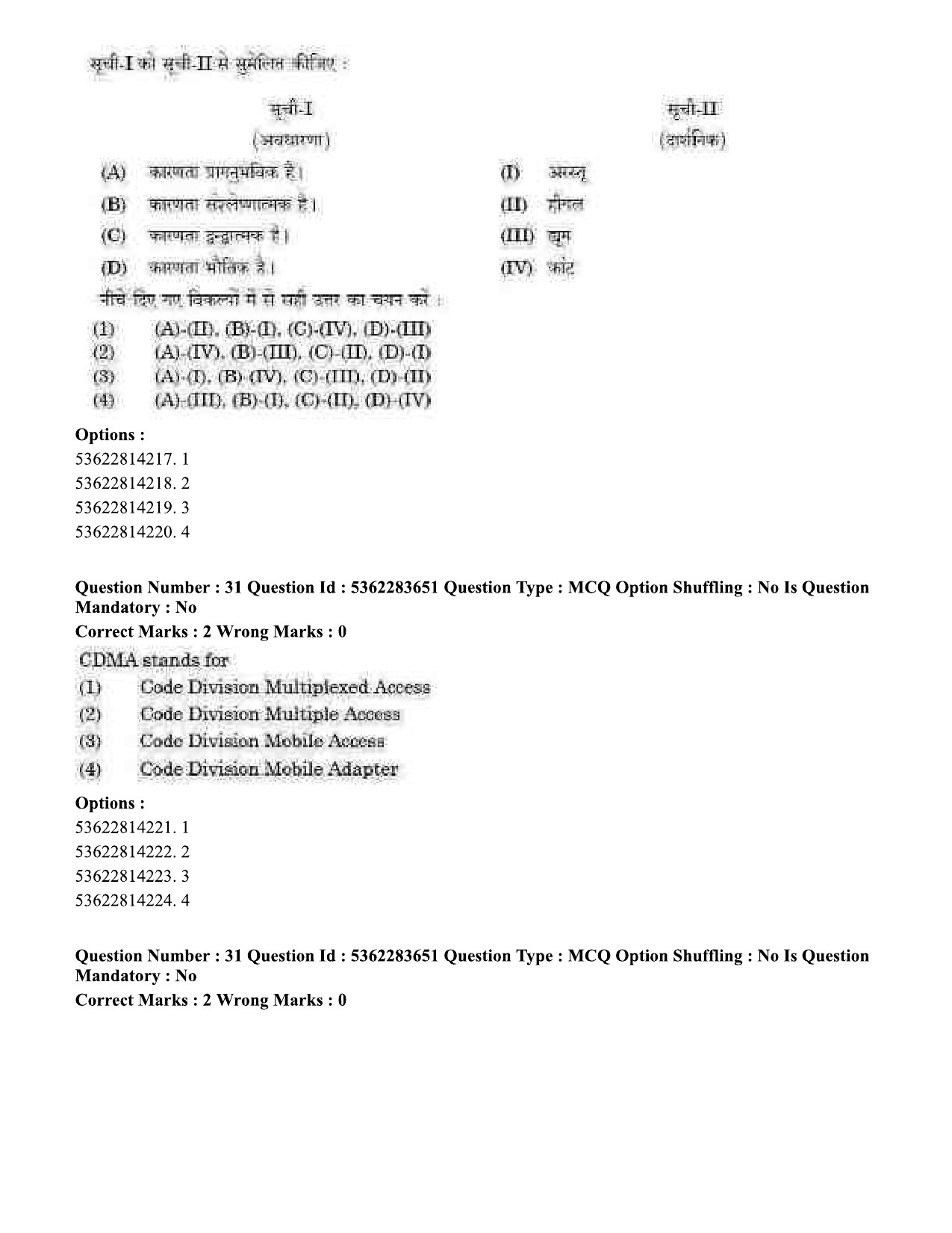 UGC NET Home Science Question Paper September 2020 35