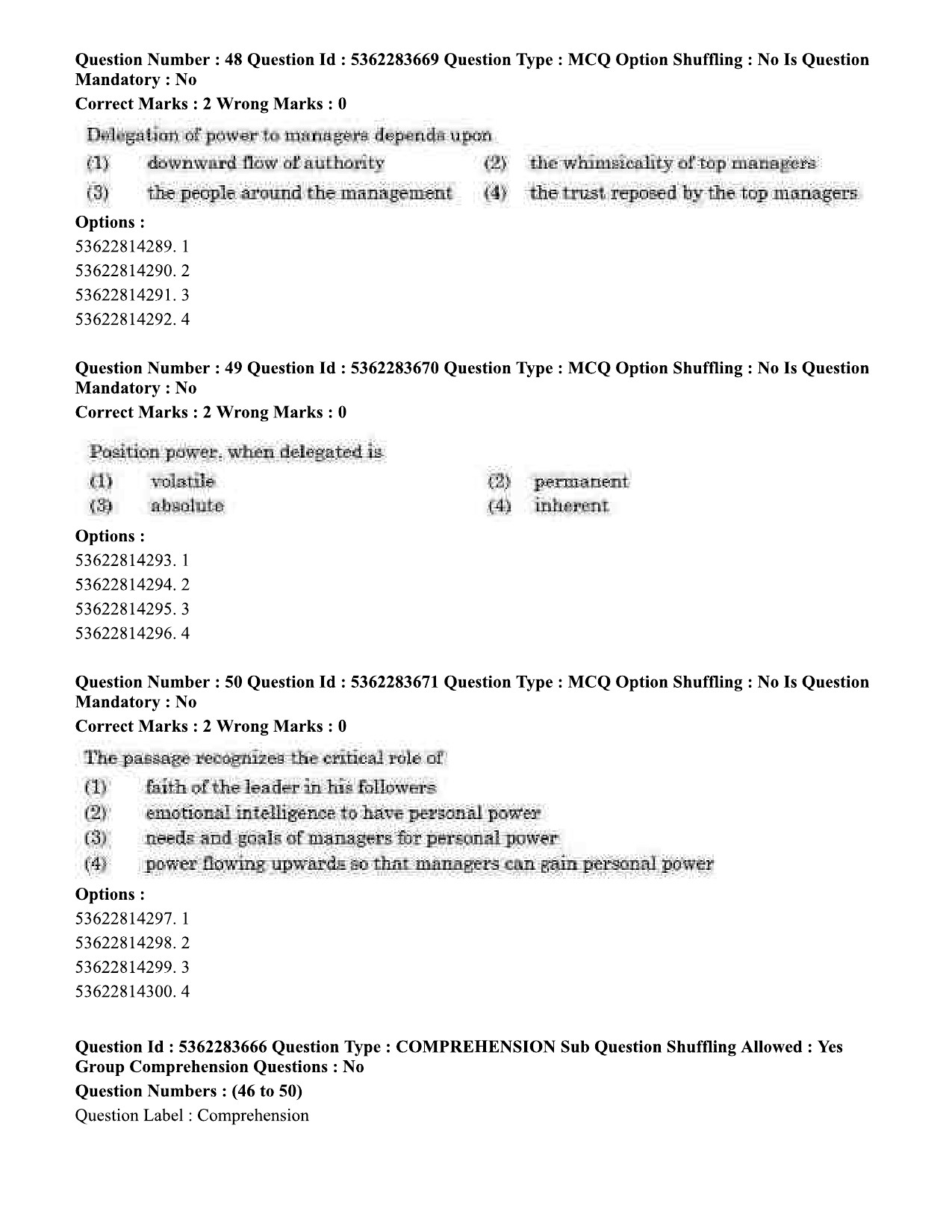 UGC NET Home Science Question Paper September 2020 54