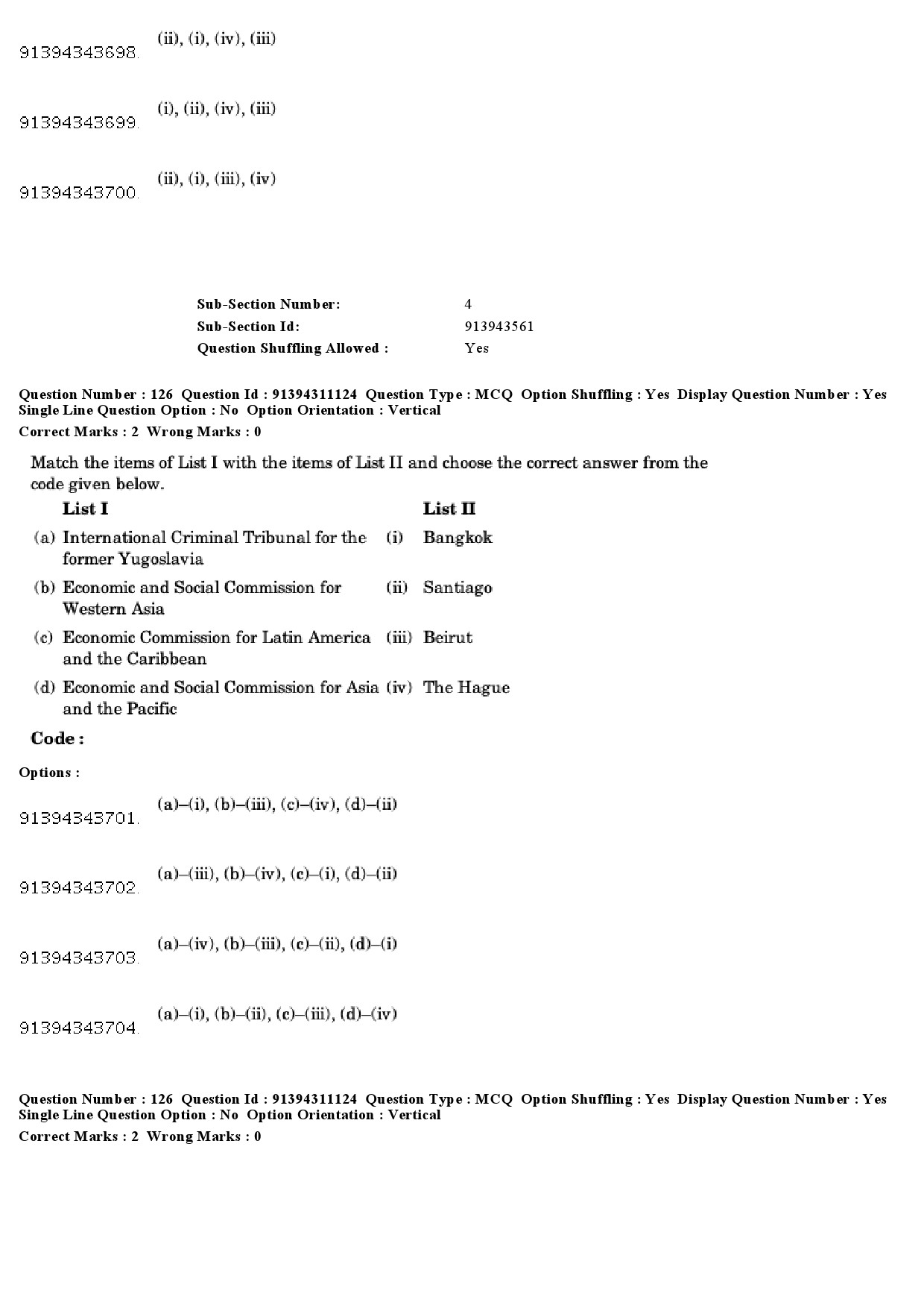 UGC NET Human Rights and Duties Question Paper December 2018 109