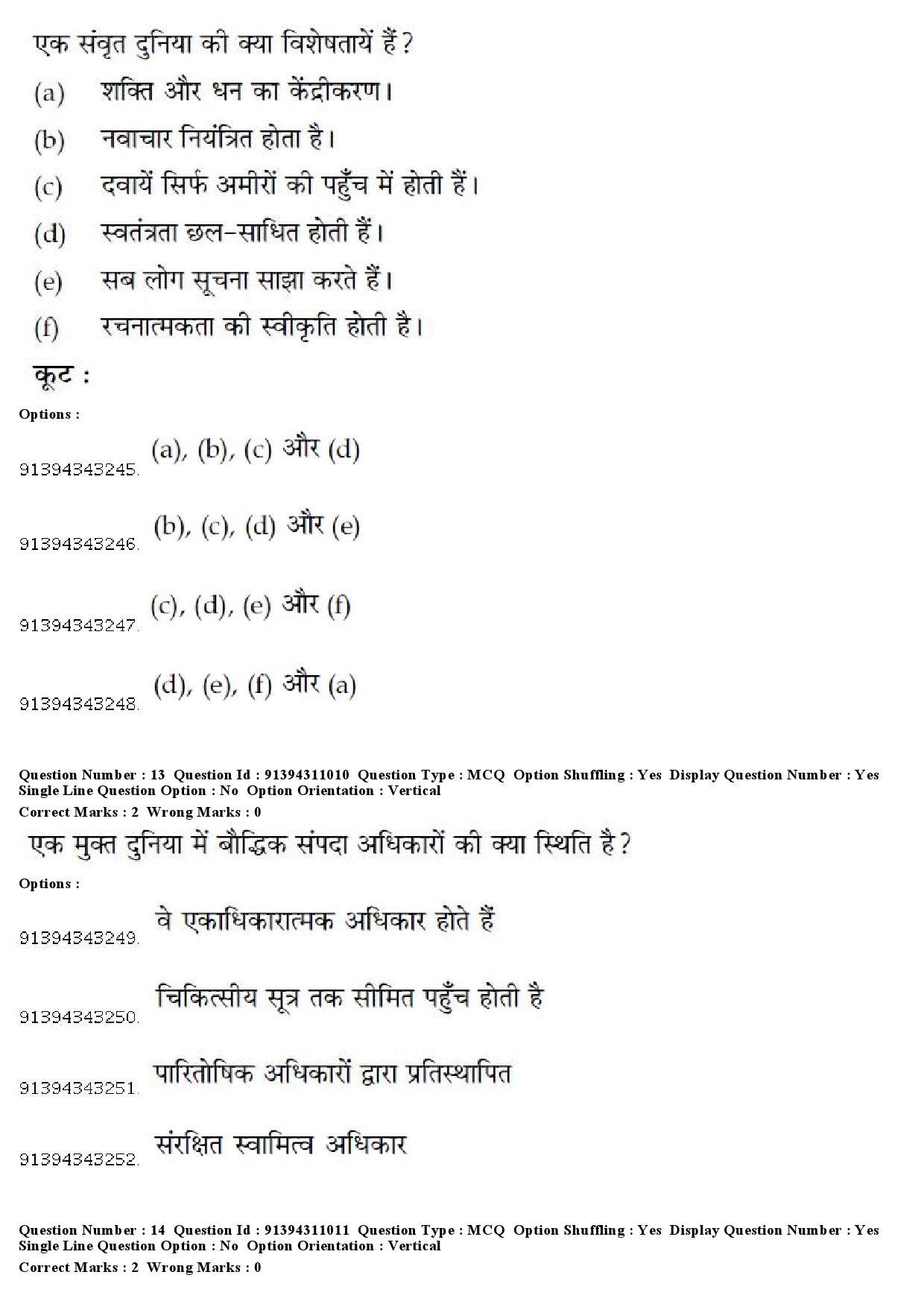 UGC NET Human Rights and Duties Question Paper December 2018 14