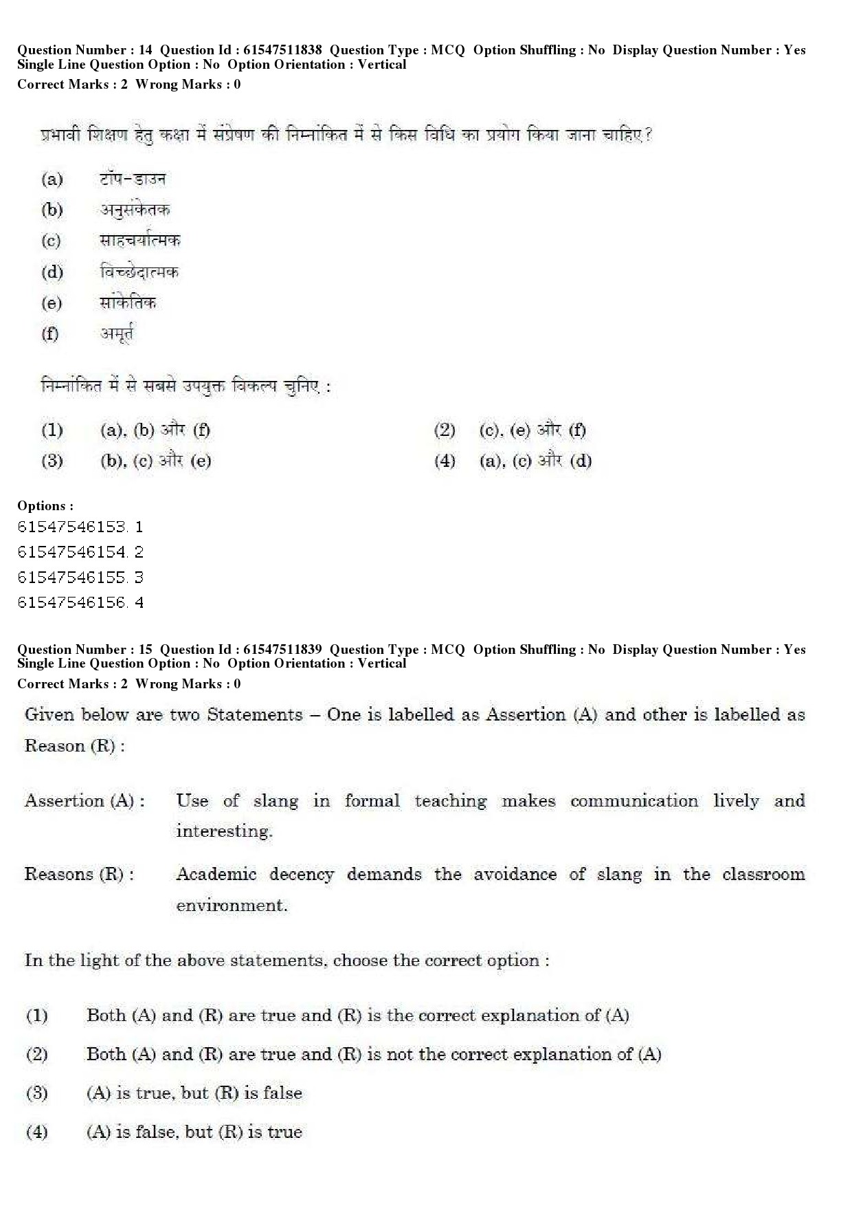 UGC NET Human Rights and Duties Question Paper December 2019 12