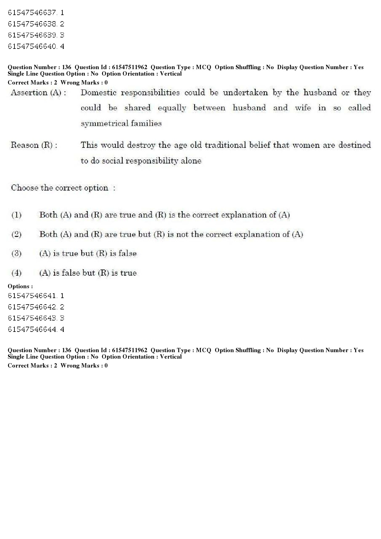 UGC NET Human Rights and Duties Question Paper December 2019 146