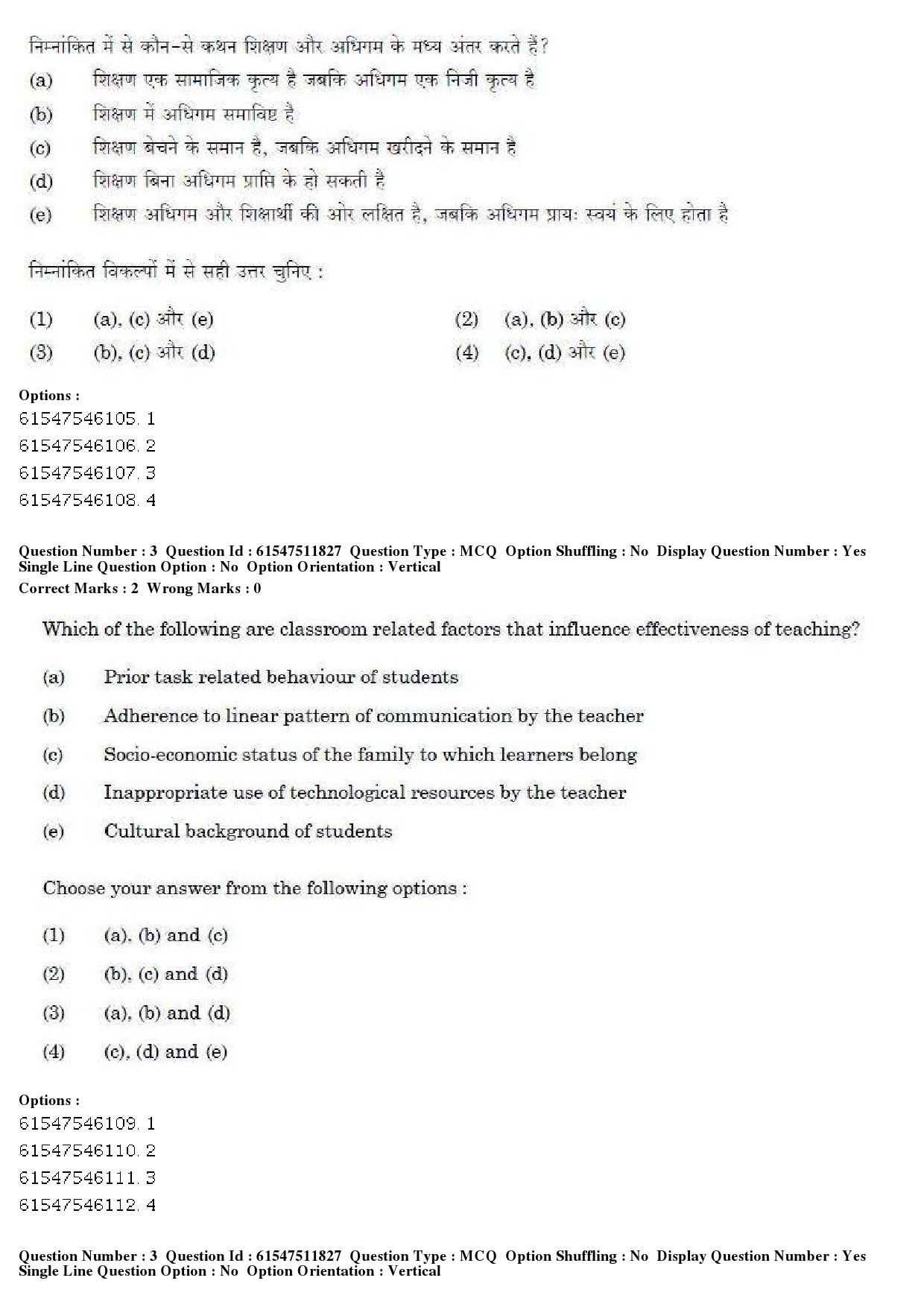 UGC NET Human Rights and Duties Question Paper December 2019 3