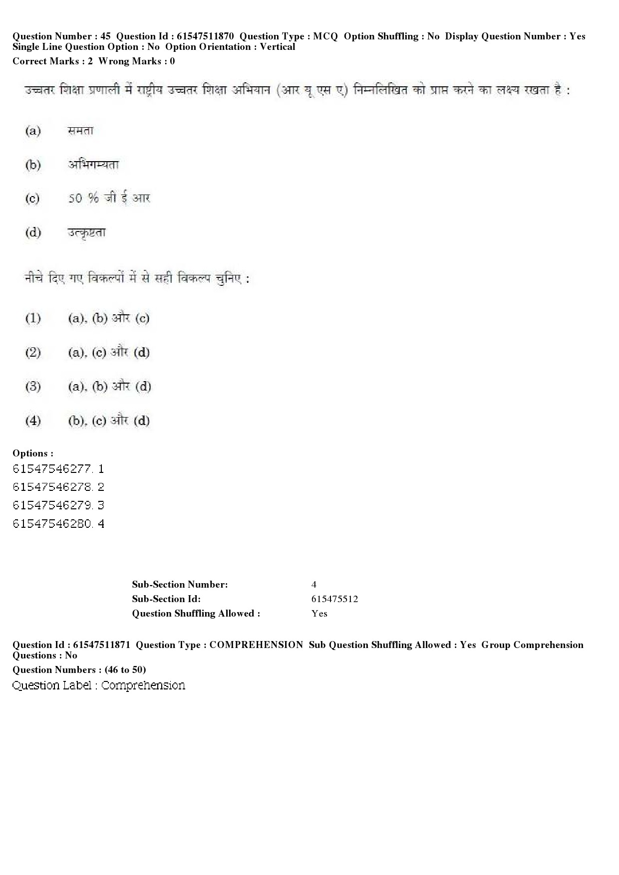 UGC NET Human Rights and Duties Question Paper December 2019 37