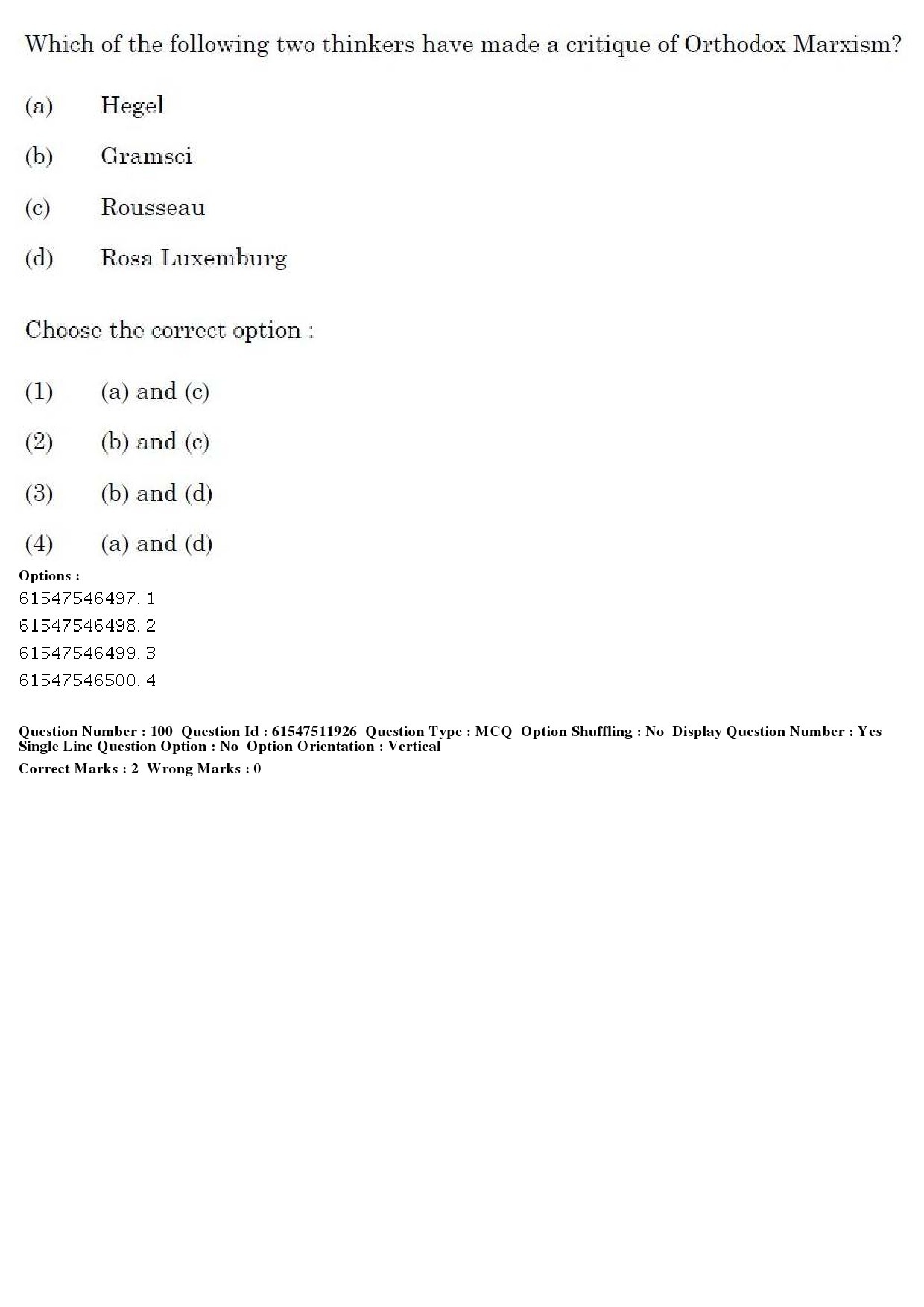 UGC NET Human Rights and Duties Question Paper December 2019 85