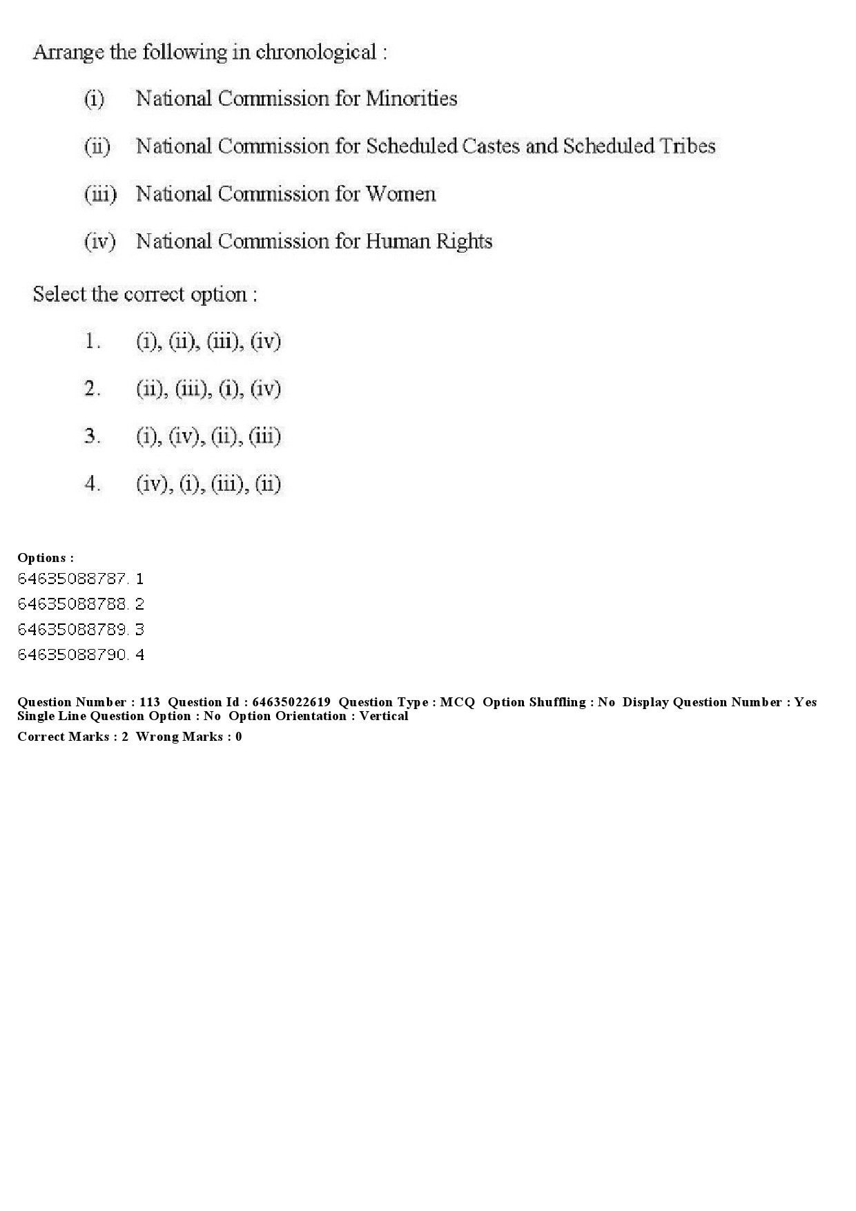 UGC NET Human Rights and Duties Question Paper June 2019 103