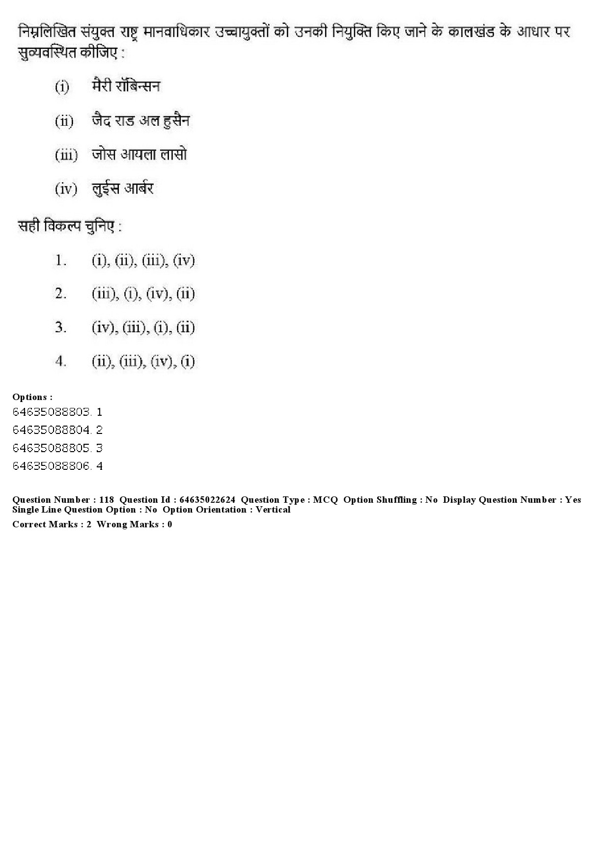 UGC NET Human Rights and Duties Question Paper June 2019 112