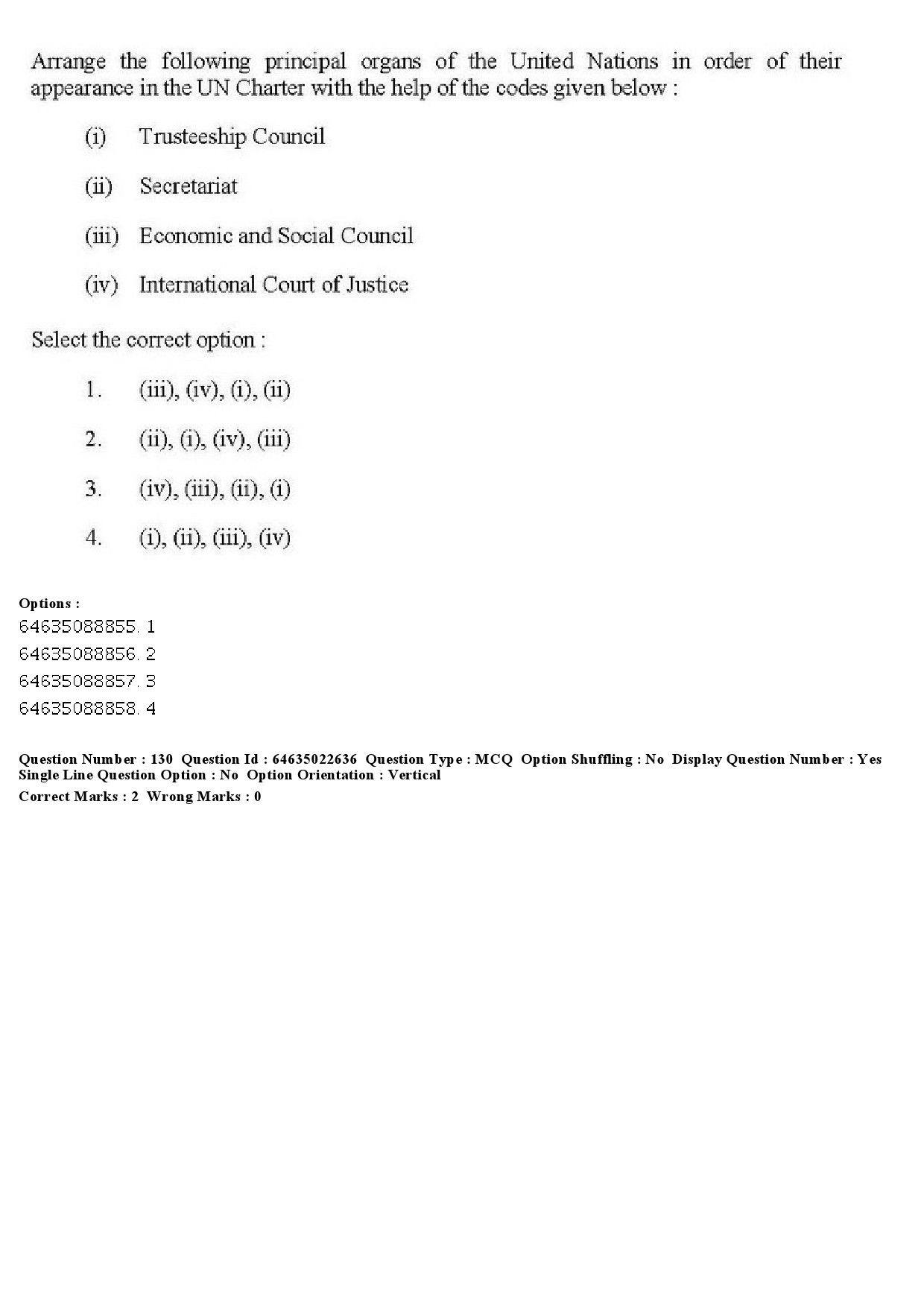 UGC NET Human Rights and Duties Question Paper June 2019 137