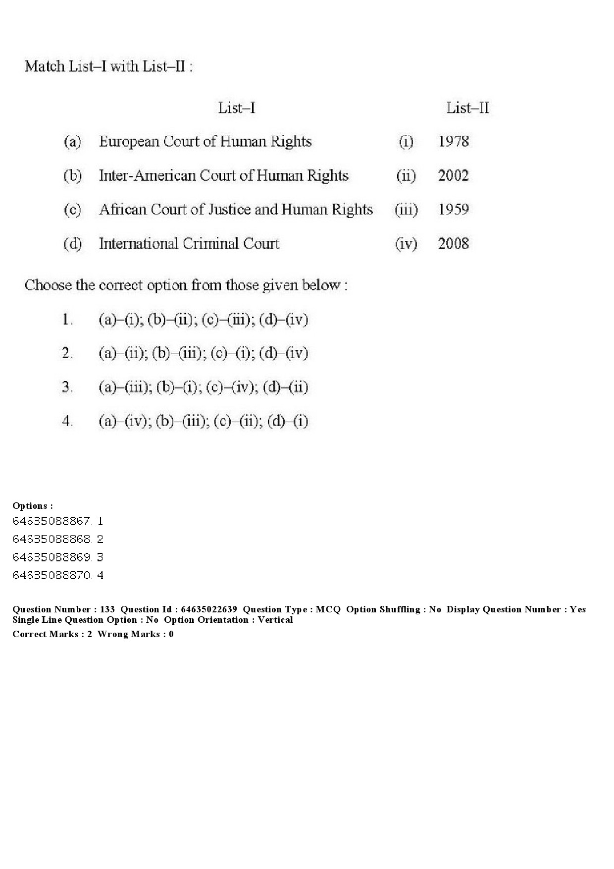 UGC NET Human Rights and Duties Question Paper June 2019 143