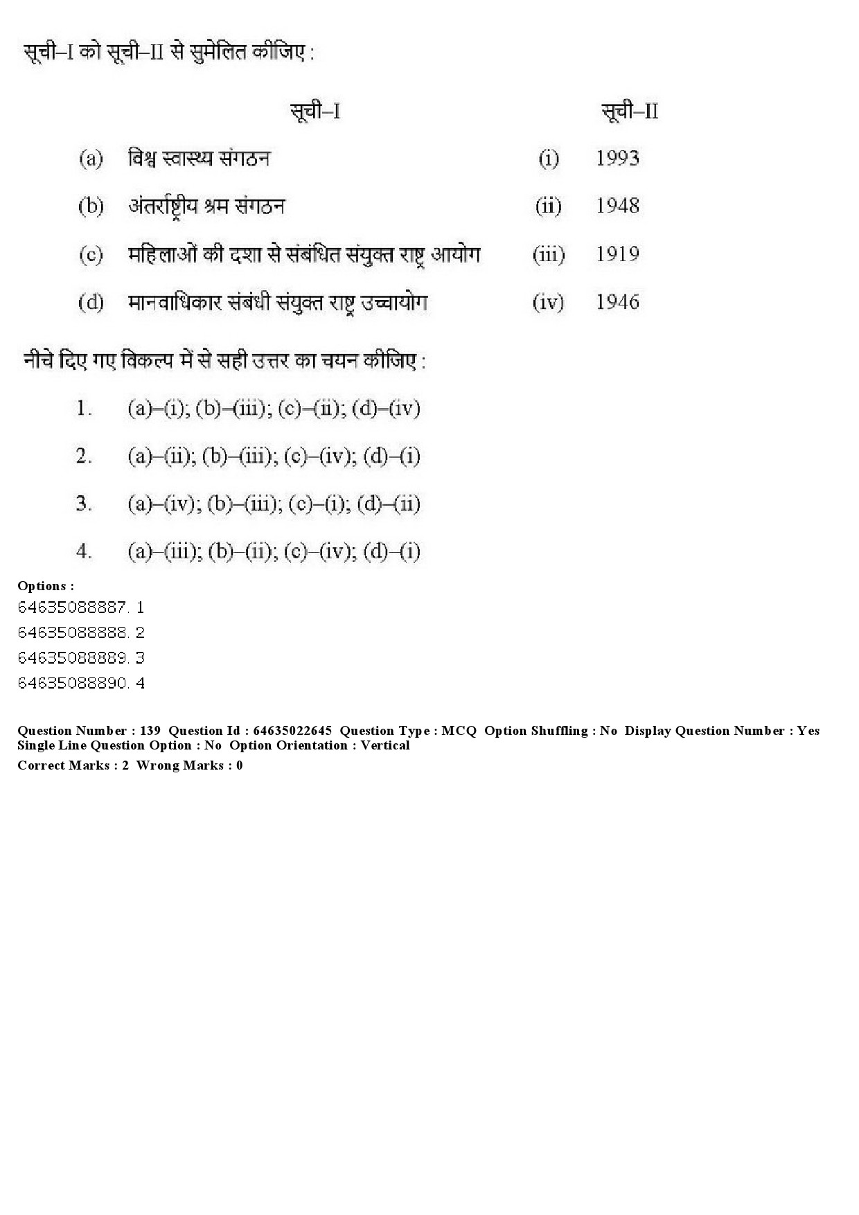 UGC NET Human Rights and Duties Question Paper June 2019 154