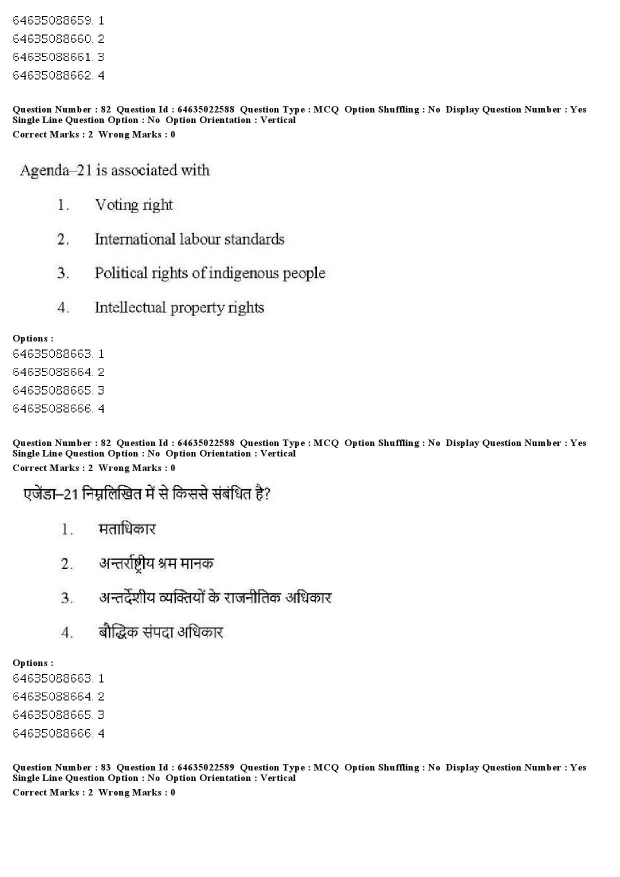 UGC NET Human Rights and Duties Question Paper June 2019 70