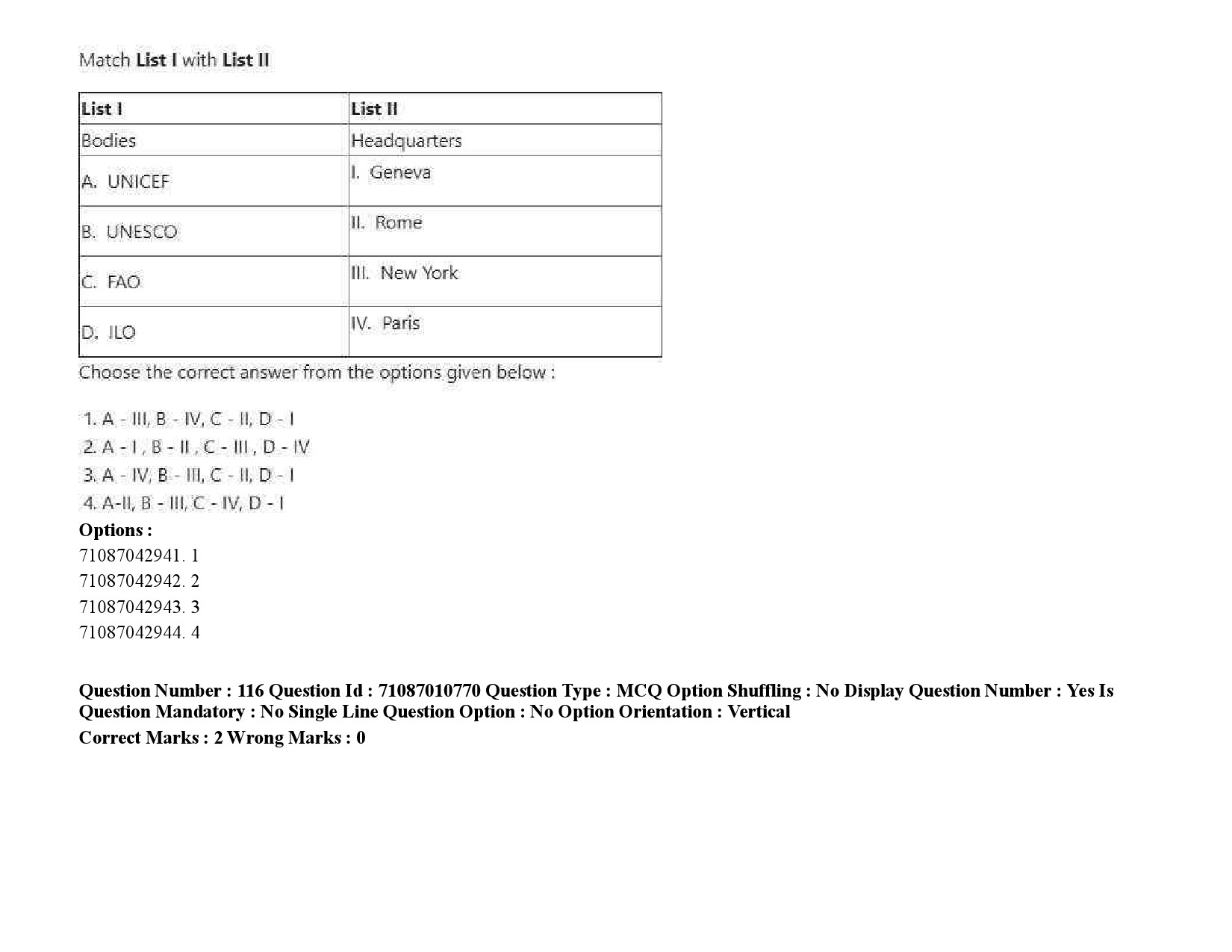 UGC NET Human Rights and Duties Question Paper September 2020 168