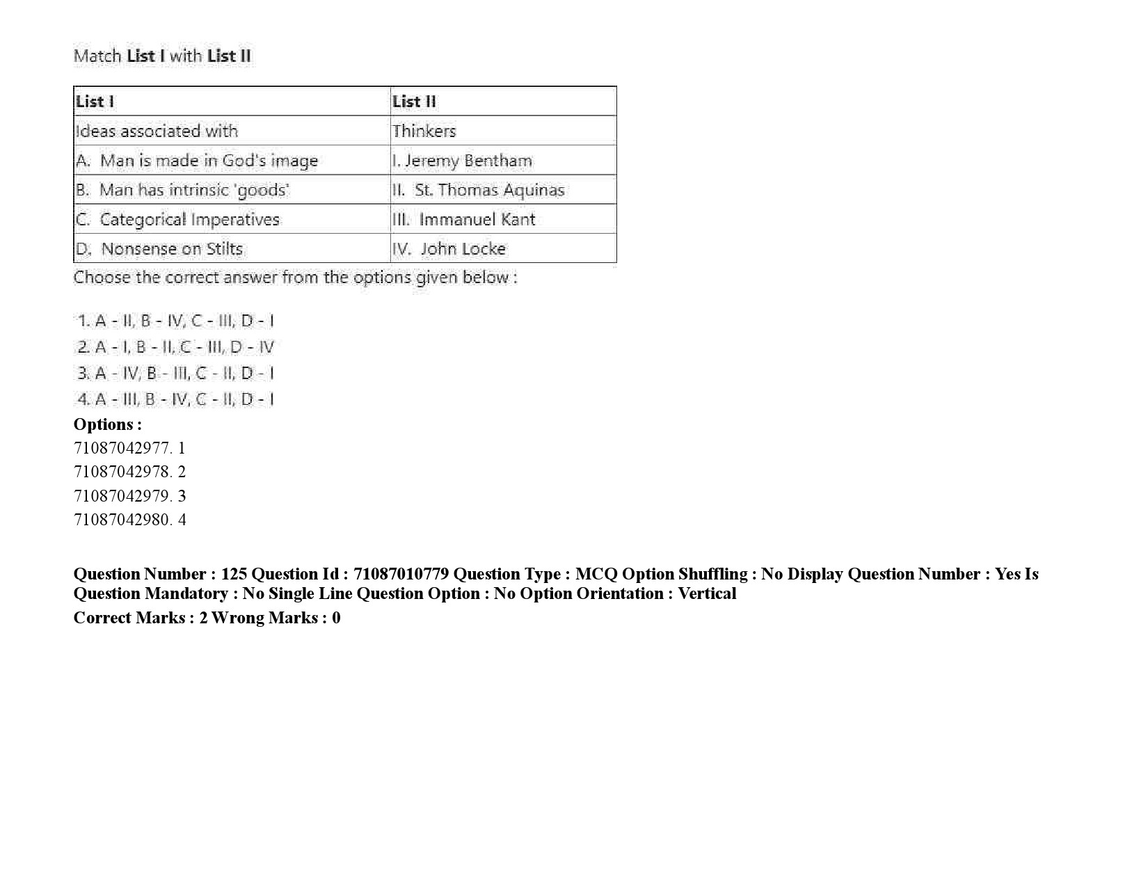 UGC NET Human Rights and Duties Question Paper September 2020 186